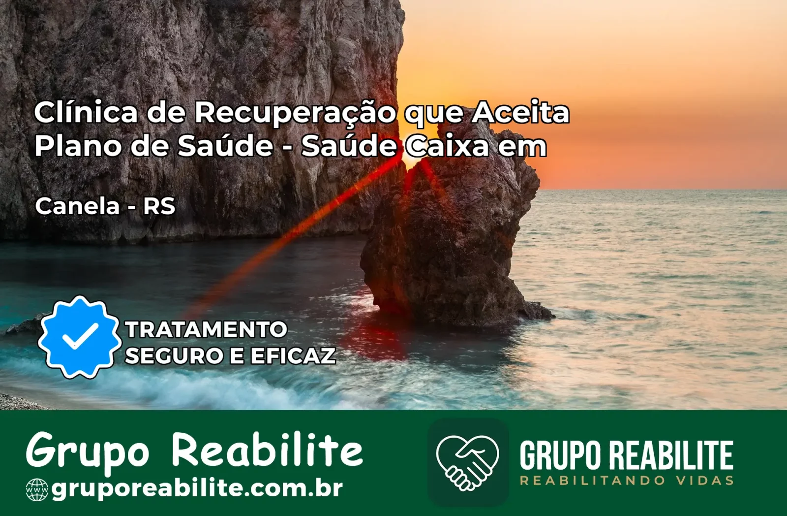 Clínica de Recuperação Saúde Caixa em Canela – RS | Cobertura 100%