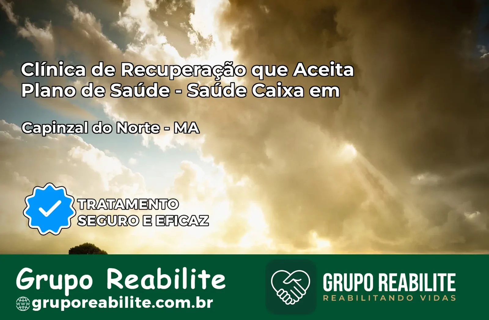 Clínica de Recuperação Saúde Caixa em Capinzal do Norte – MA | Cobertura 100%