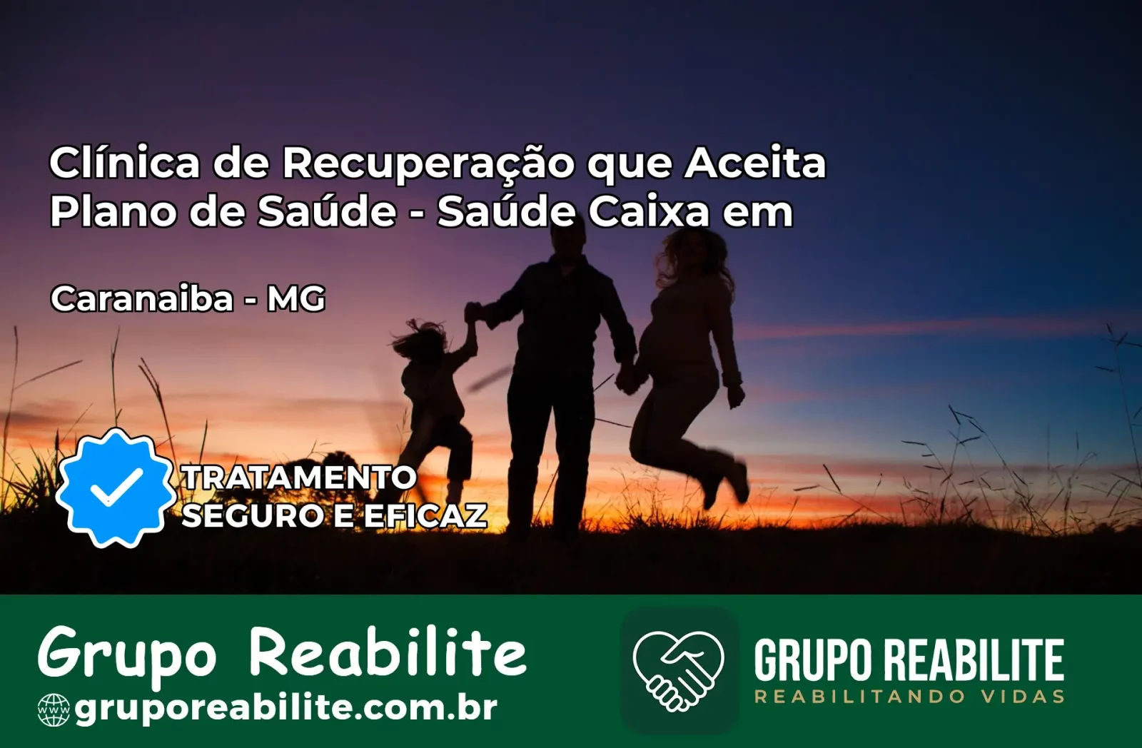 Clínica de Recuperação Saúde Caixa em Caranaíba – MG | Cobertura 100%
