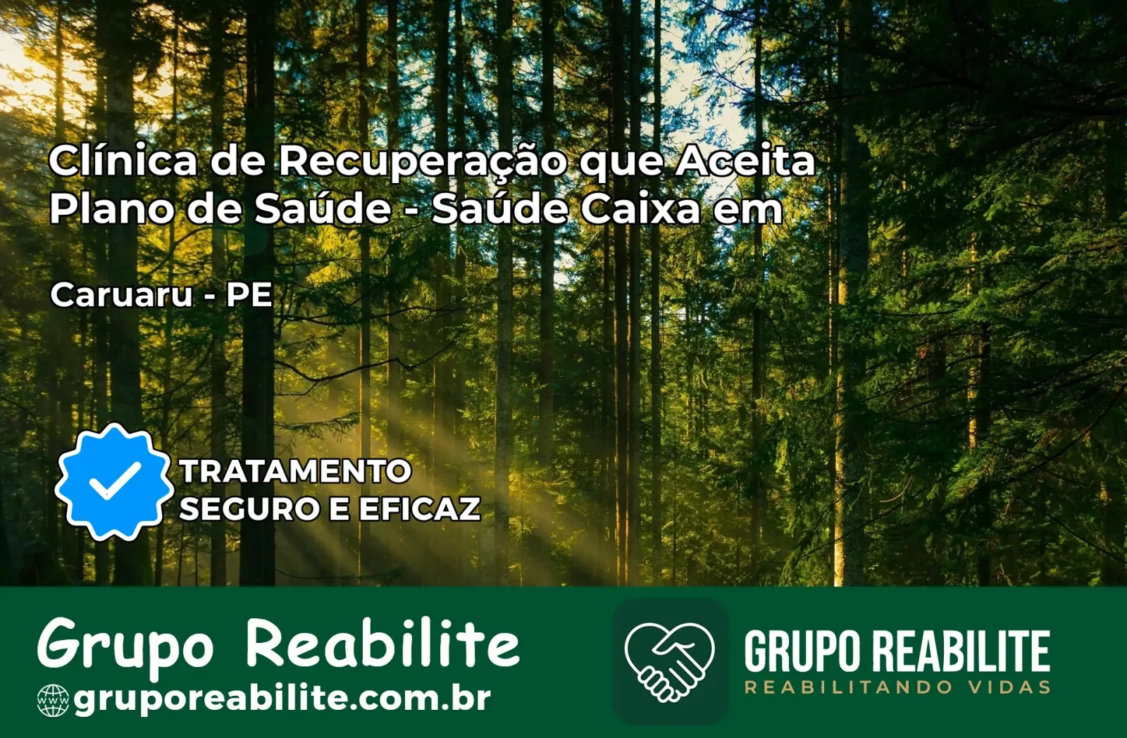 Clínica de Recuperação Saúde Caixa em Caruaru – PE | Cobertura 100%