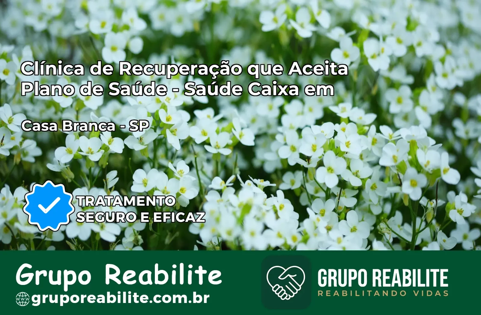 Clínica de Recuperação Saúde Caixa em Casa Branca – SP | Cobertura 100%