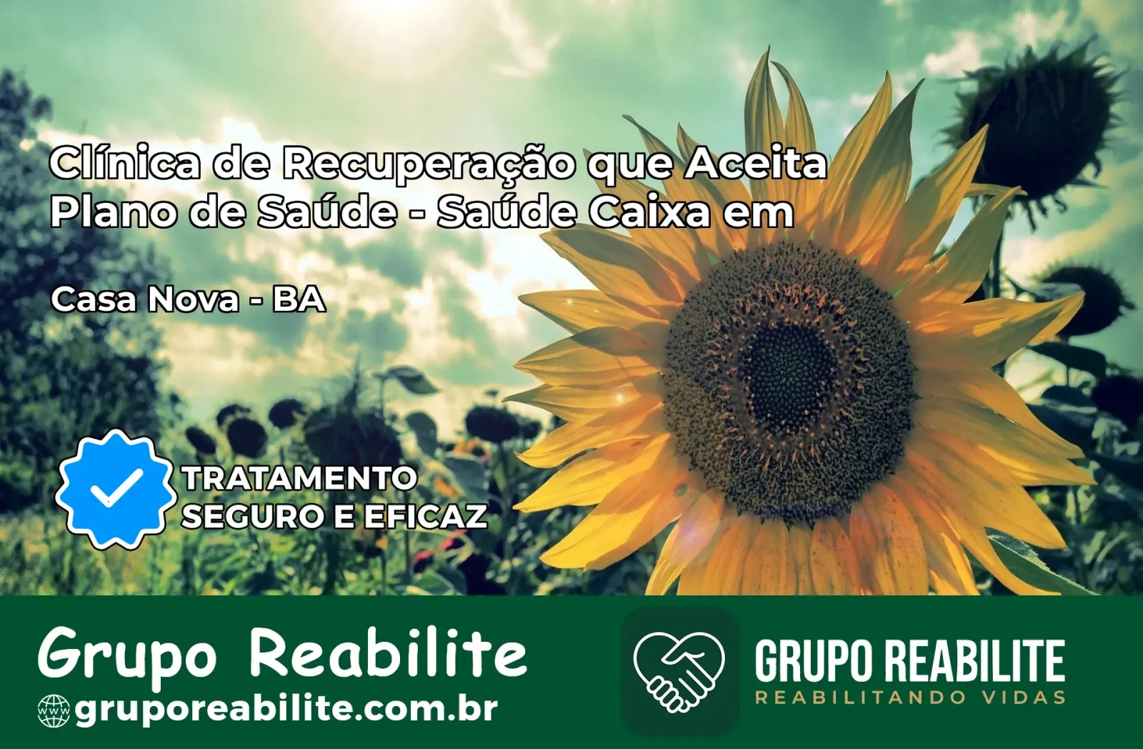 Clínica de Recuperação Saúde Caixa em Casa Nova – BA | Cobertura 100%