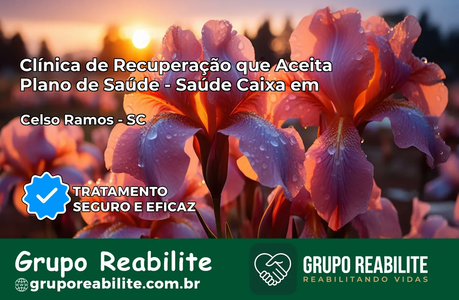 Clínica de Recuperação Saúde Caixa em Celso Ramos – SC | Cobertura 100%
