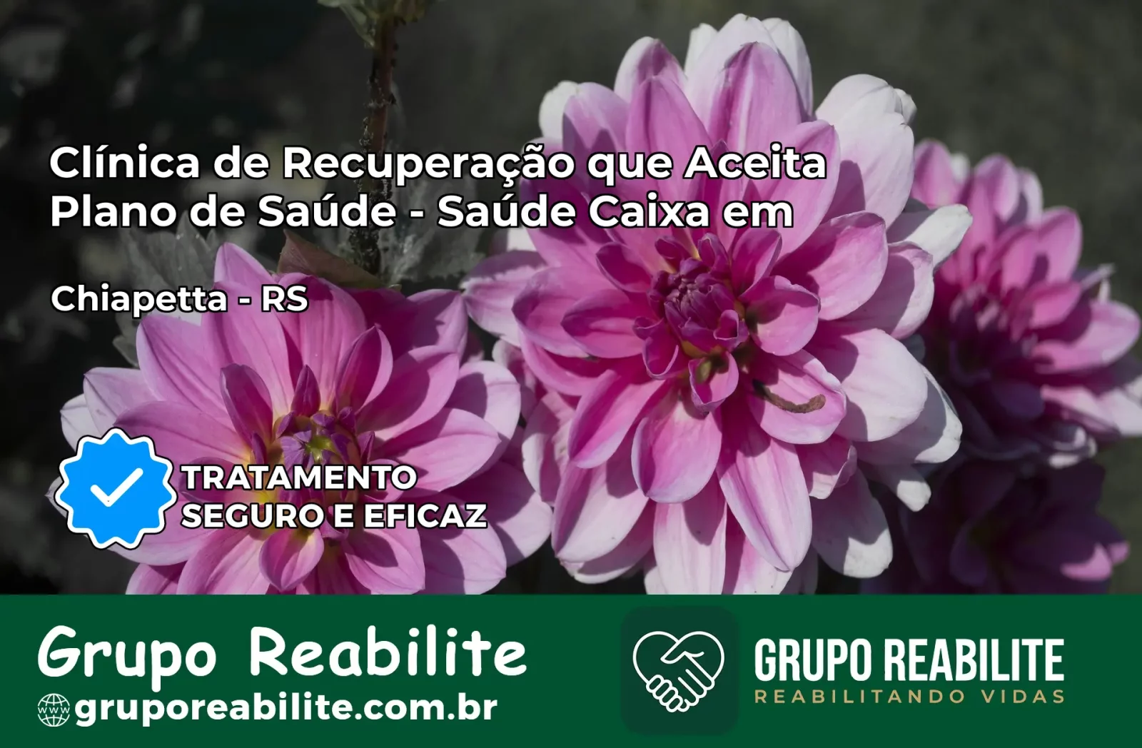 Clínica de Recuperação Saúde Caixa em Chiapetta – RS | Cobertura 100%