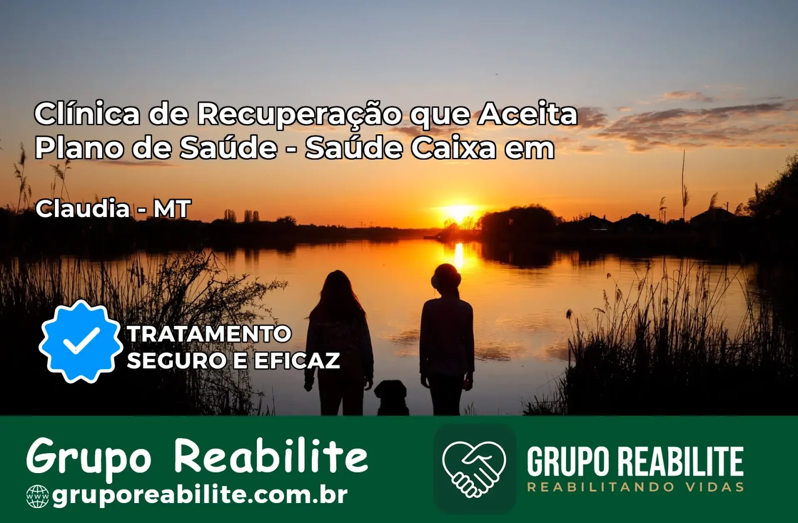 Clínica de Recuperação Saúde Caixa em Cláudia – MT | Cobertura 100%