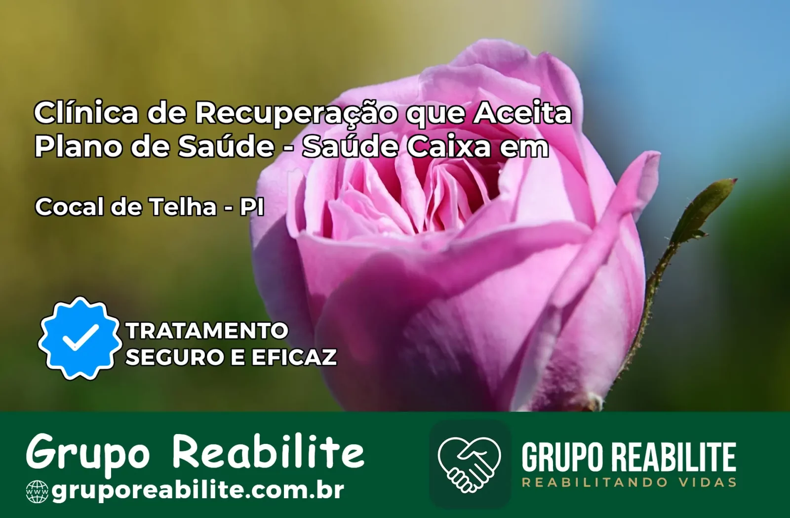 Clínica de Recuperação Saúde Caixa em Cocal de Telha – PI | Cobertura 100%