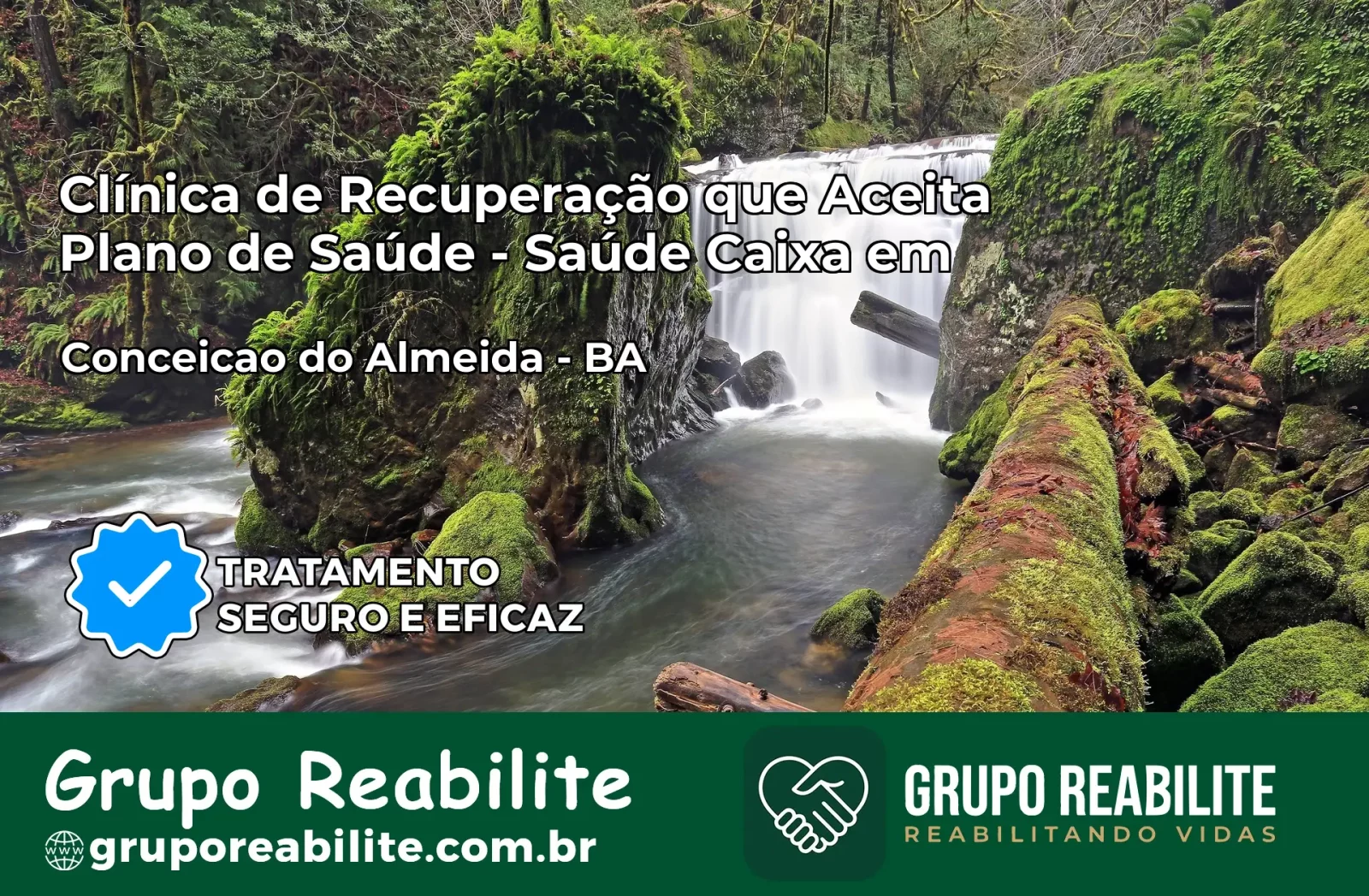 Clínica de Recuperação Saúde Caixa em Conceição do Almeida – BA | Cobertura 100%