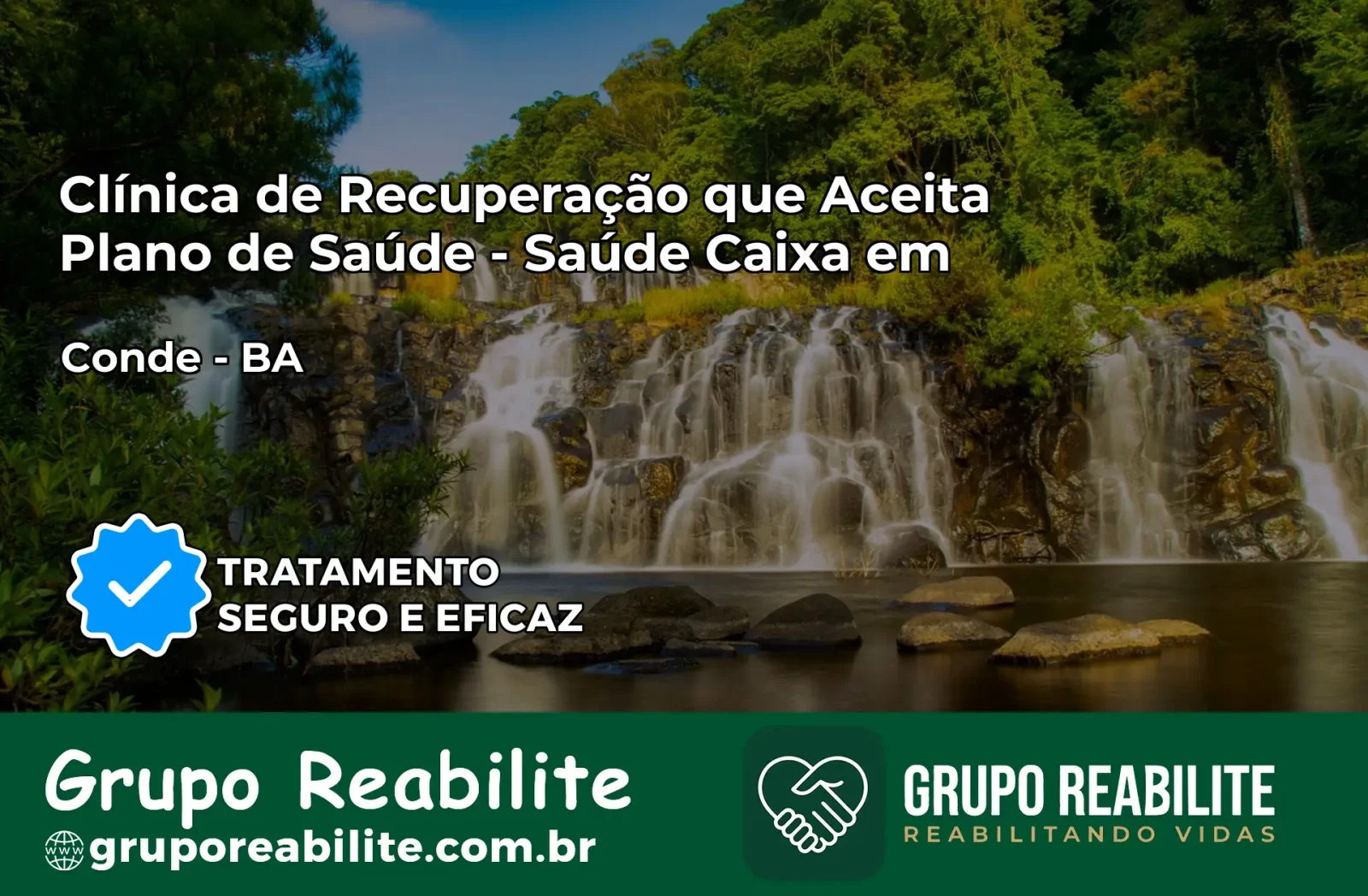 Clínica de Recuperação Saúde Caixa em Conde – BA | Cobertura 100%