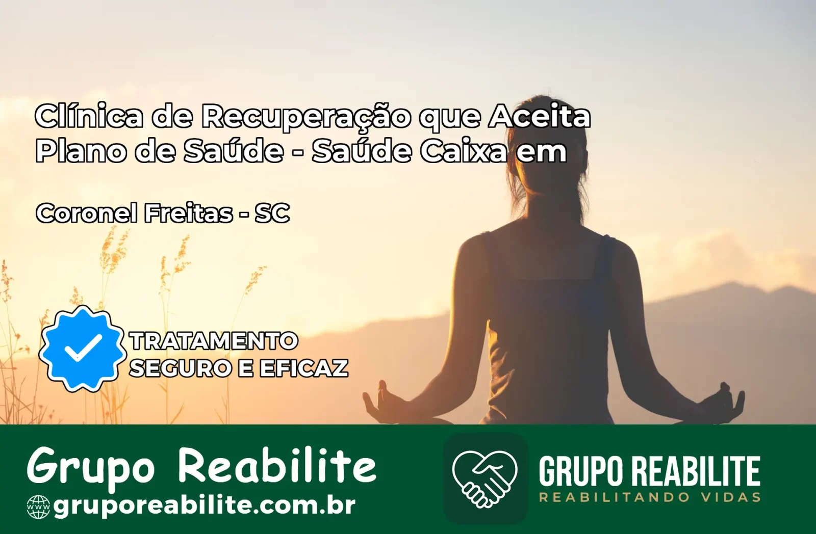 Clínica de Recuperação Saúde Caixa em Coronel Freitas – SC | Cobertura 100%
