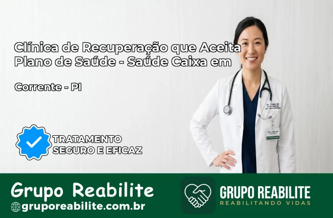 Clínica de Recuperação Saúde Caixa em Corrente – PI | Cobertura 100%