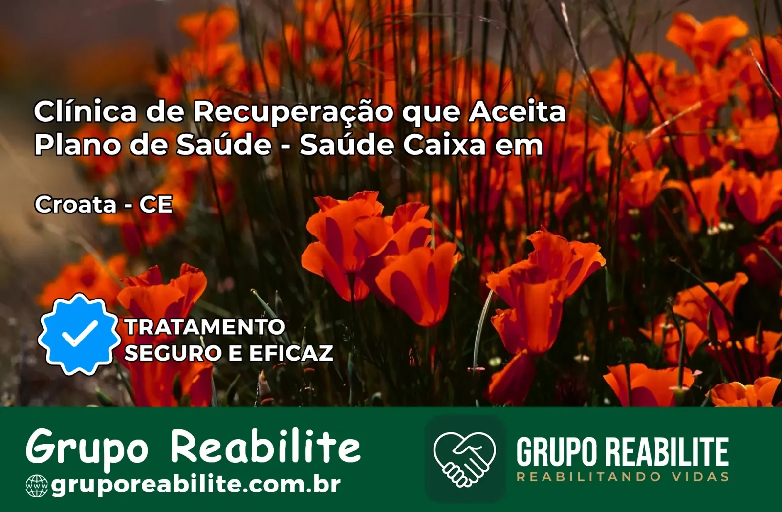 Clínica de Recuperação Saúde Caixa em Croatá – CE | Cobertura 100%