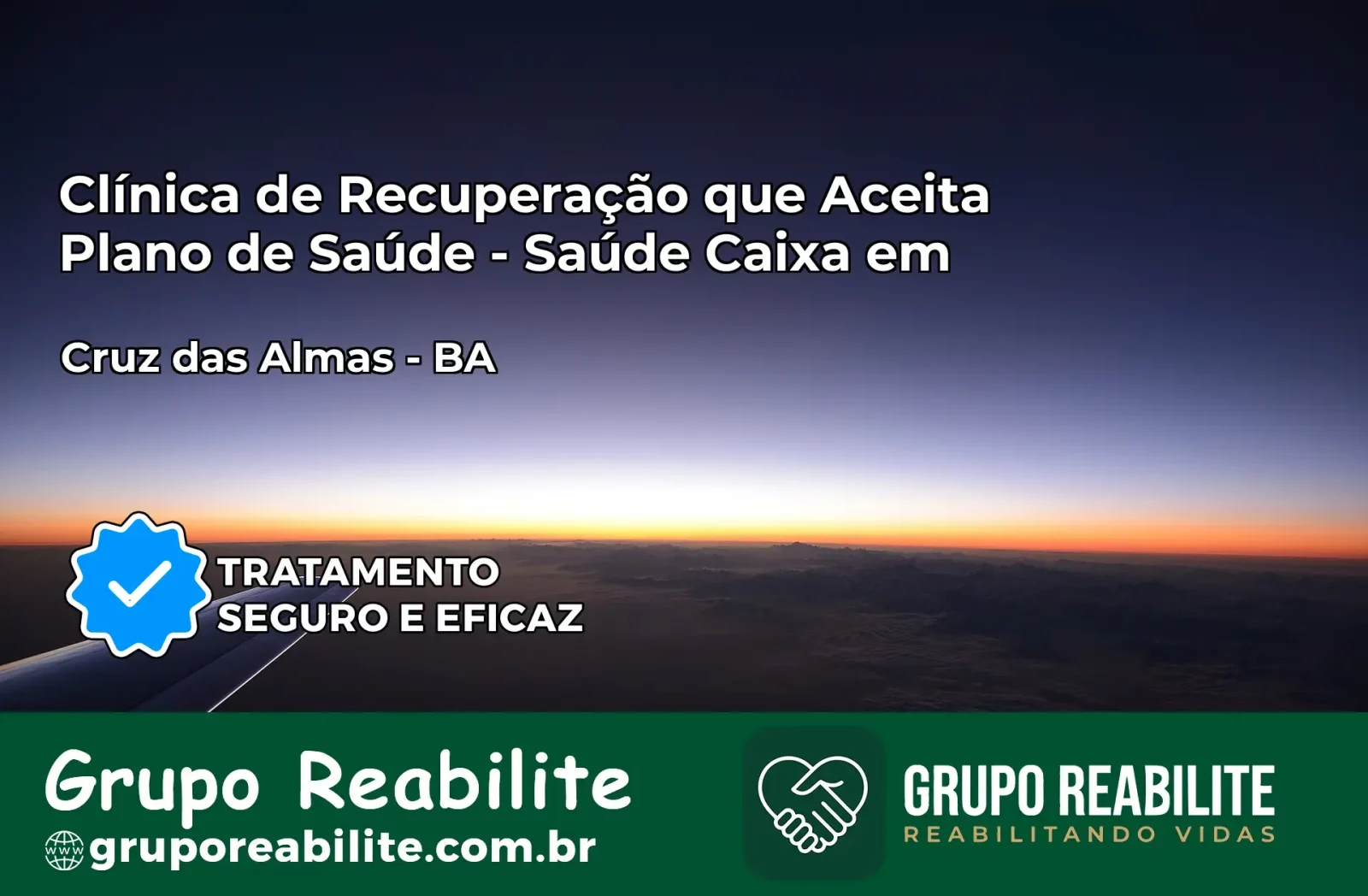 Clínica de Recuperação Saúde Caixa em Cruz das Almas – BA | Cobertura 100%