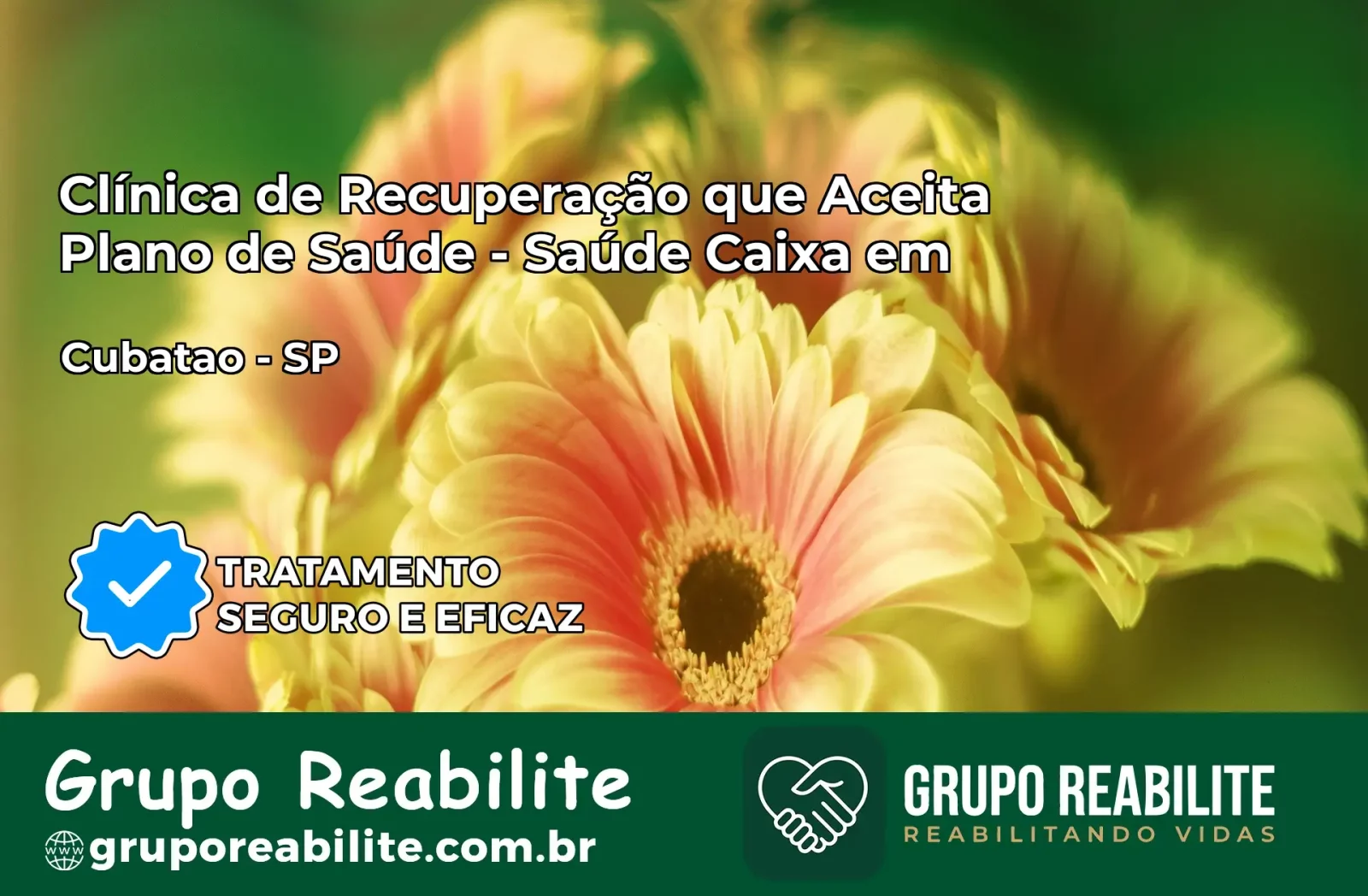 Clínica de Recuperação Saúde Caixa em Cubatão – SP | Cobertura 100%