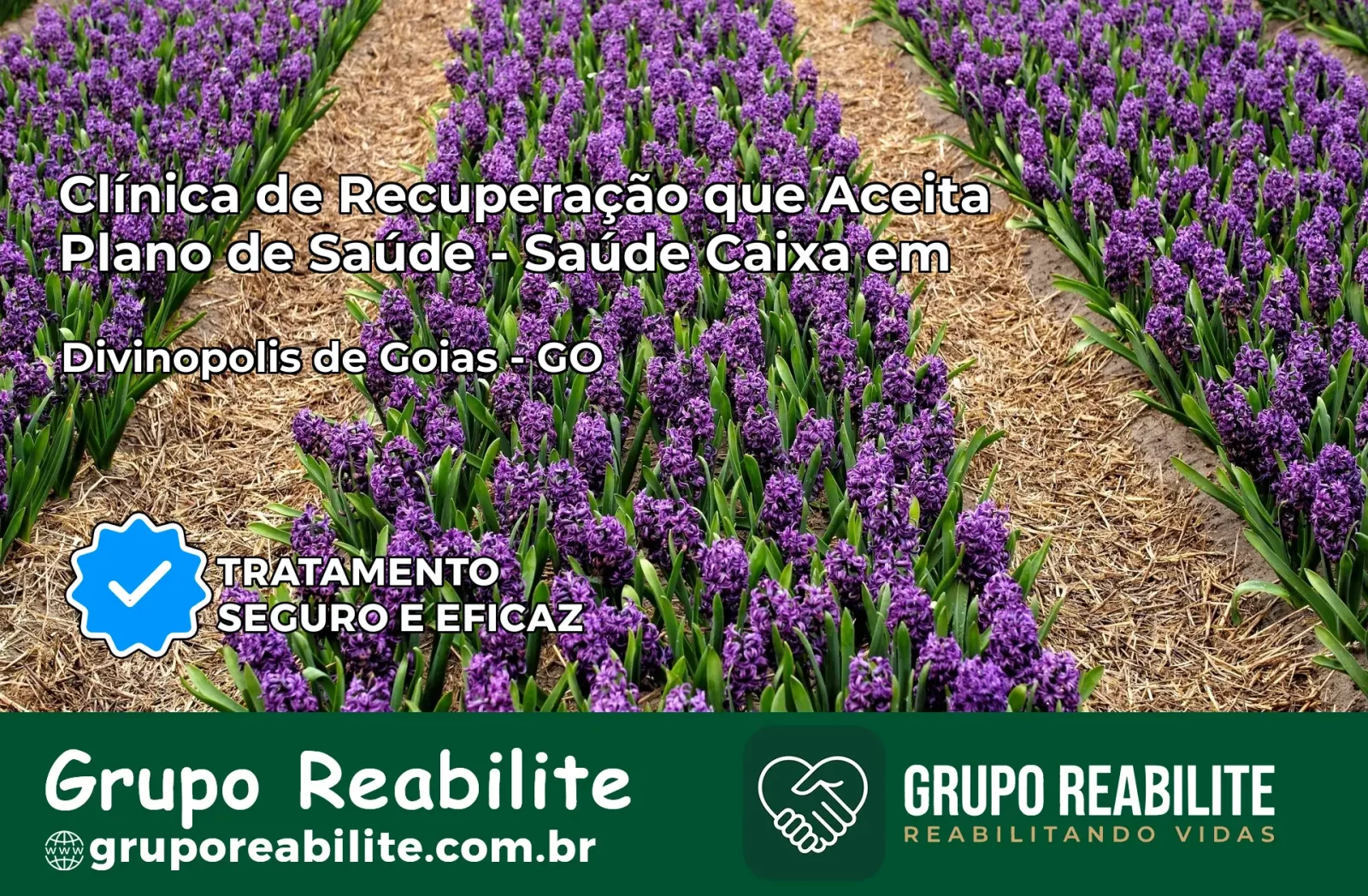 Clínica de Recuperação Saúde Caixa em Divinópolis de Goiás – GO | Cobertura 100%