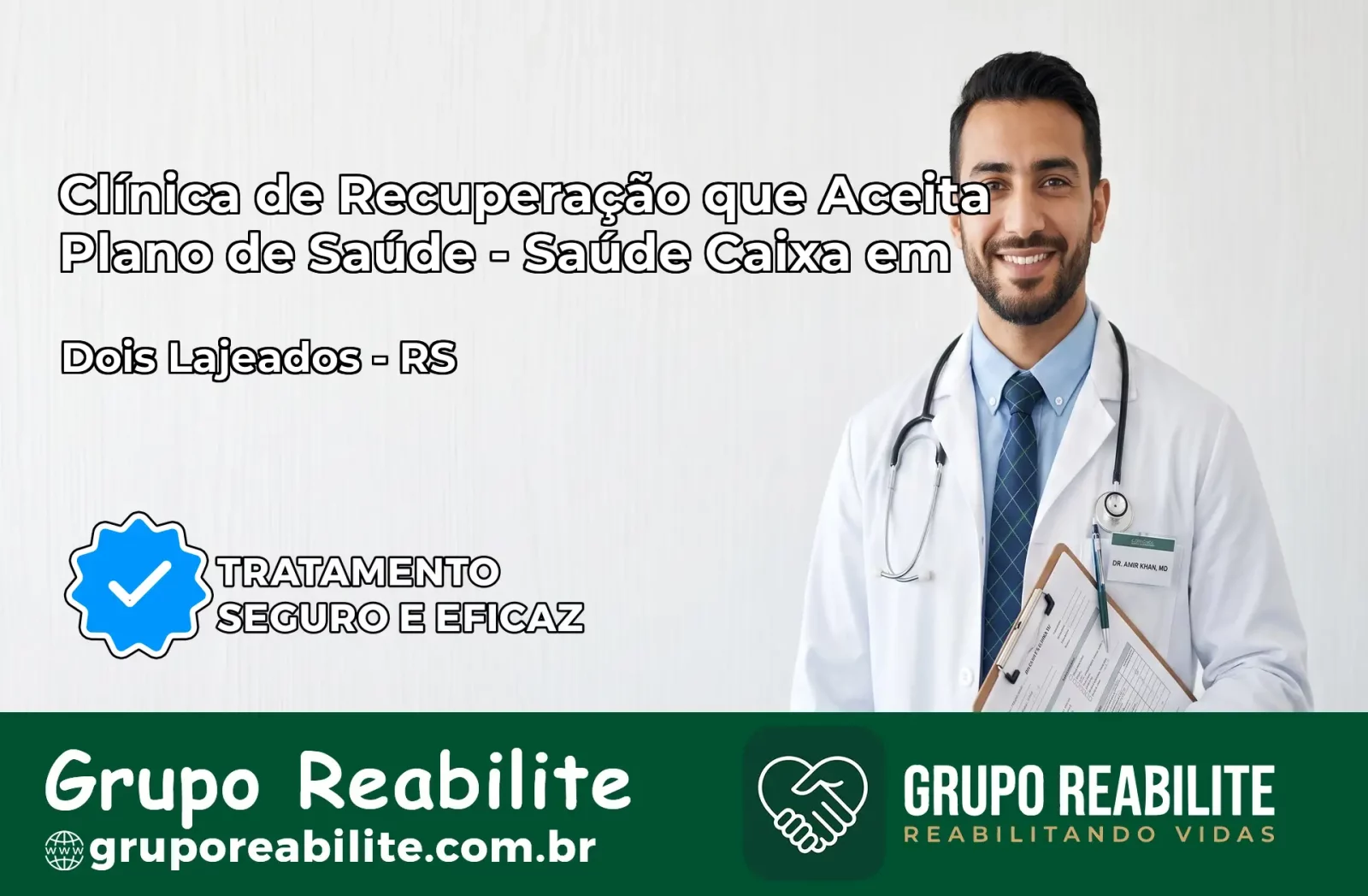 Clínica de Recuperação Saúde Caixa em Dois Lajeados – RS | Cobertura 100%