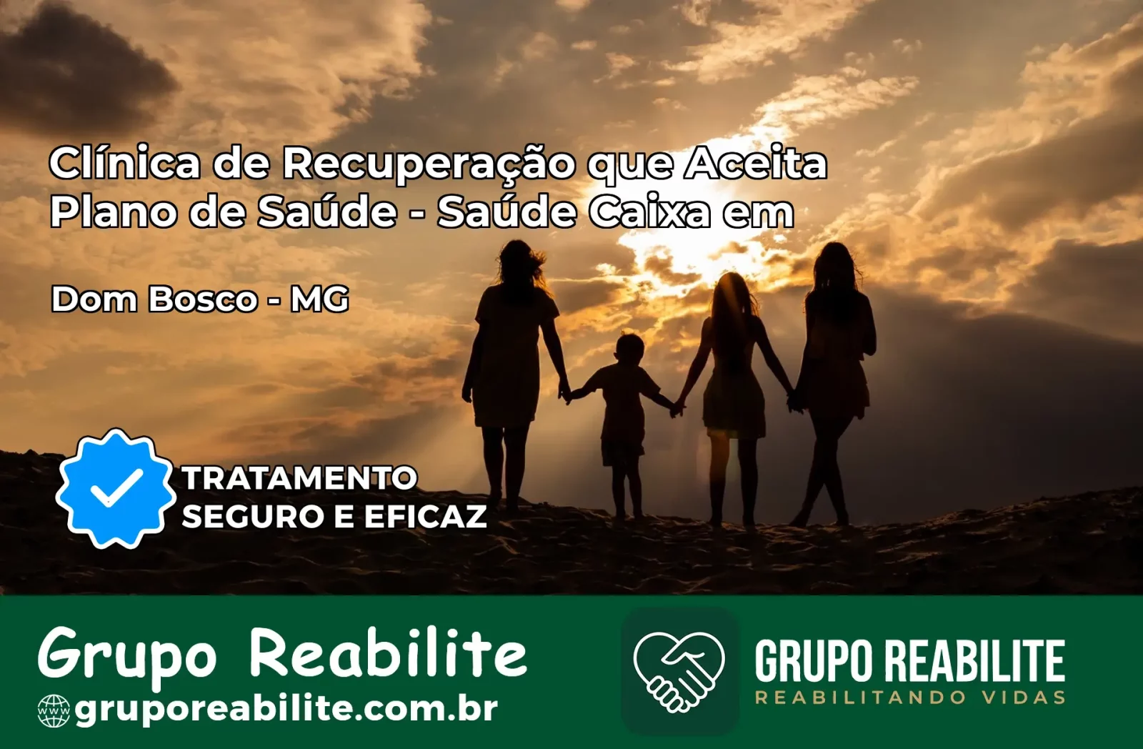 Clínica de Recuperação Saúde Caixa em Dom Bosco – MG | Cobertura 100%