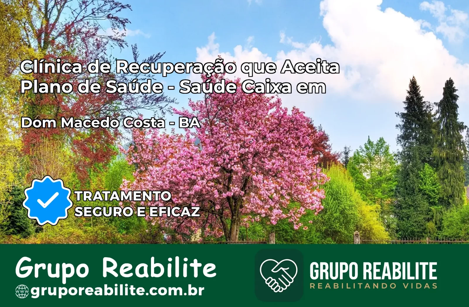Clínica de Recuperação Saúde Caixa em Dom Macedo Costa – BA | Cobertura 100%