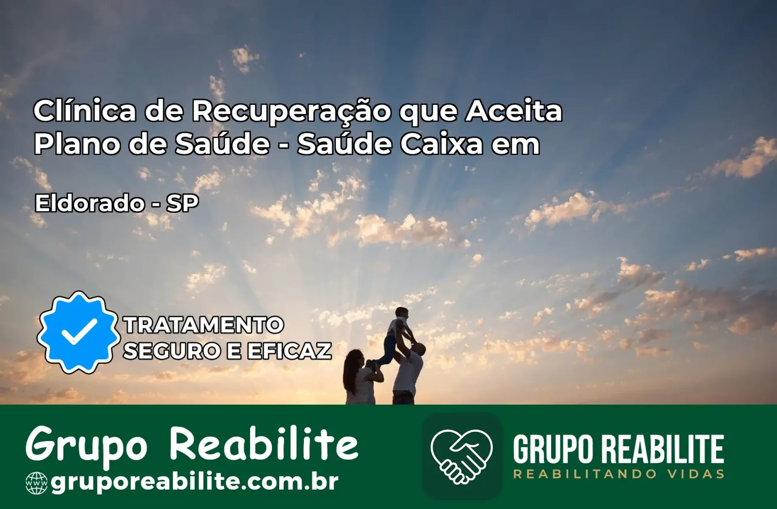 Clínica de Recuperação Saúde Caixa em Eldorado – SP | Cobertura 100%