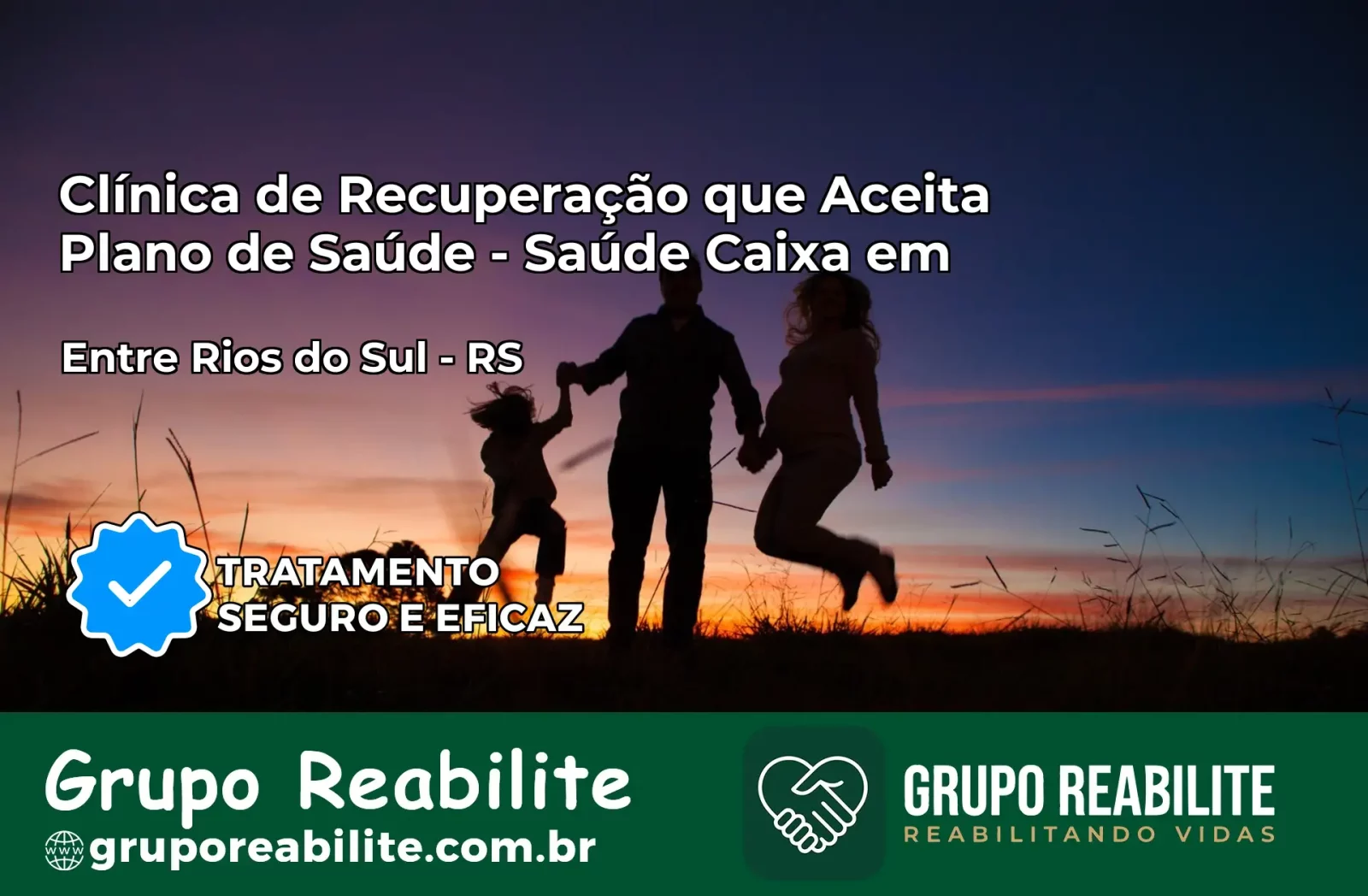 Clínica de Recuperação Saúde Caixa em Entre Rios do Sul – RS | Cobertura 100%