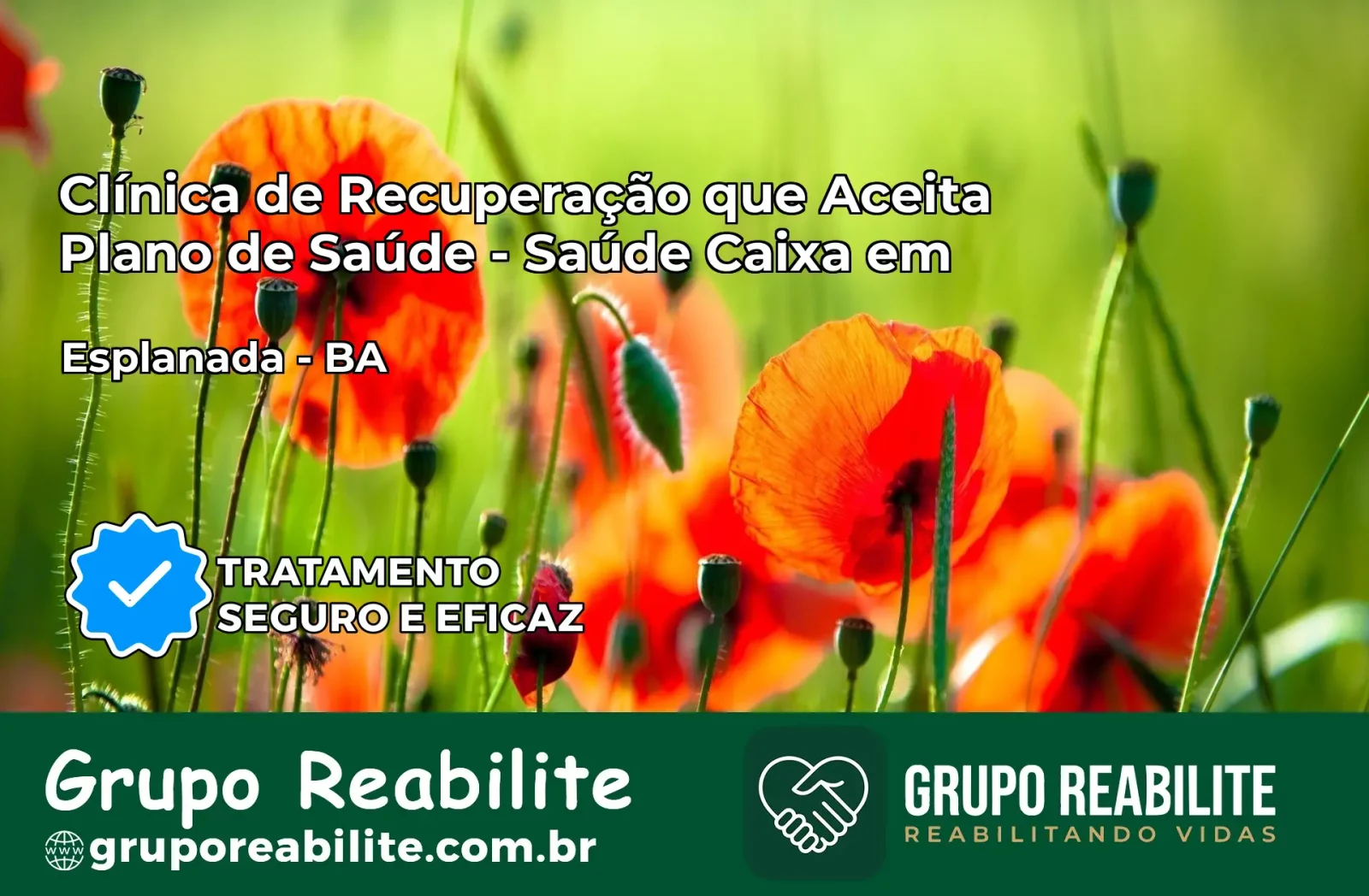 Clínica de Recuperação Saúde Caixa em Esplanada – BA | Cobertura 100%