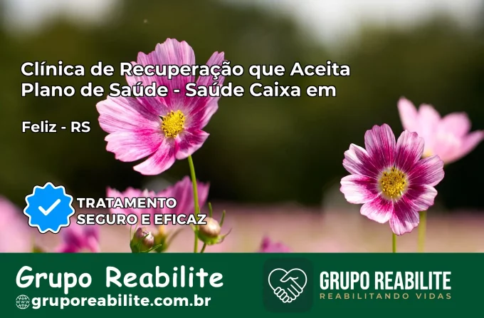 Clínica de Recuperação Saúde Caixa em Feliz – RS | Cobertura 100%