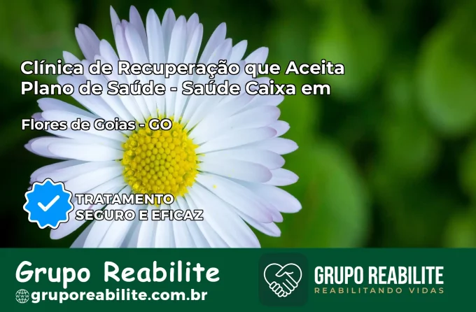 Clínica de Recuperação Saúde Caixa em Flores de Goiás – GO | Cobertura 100%