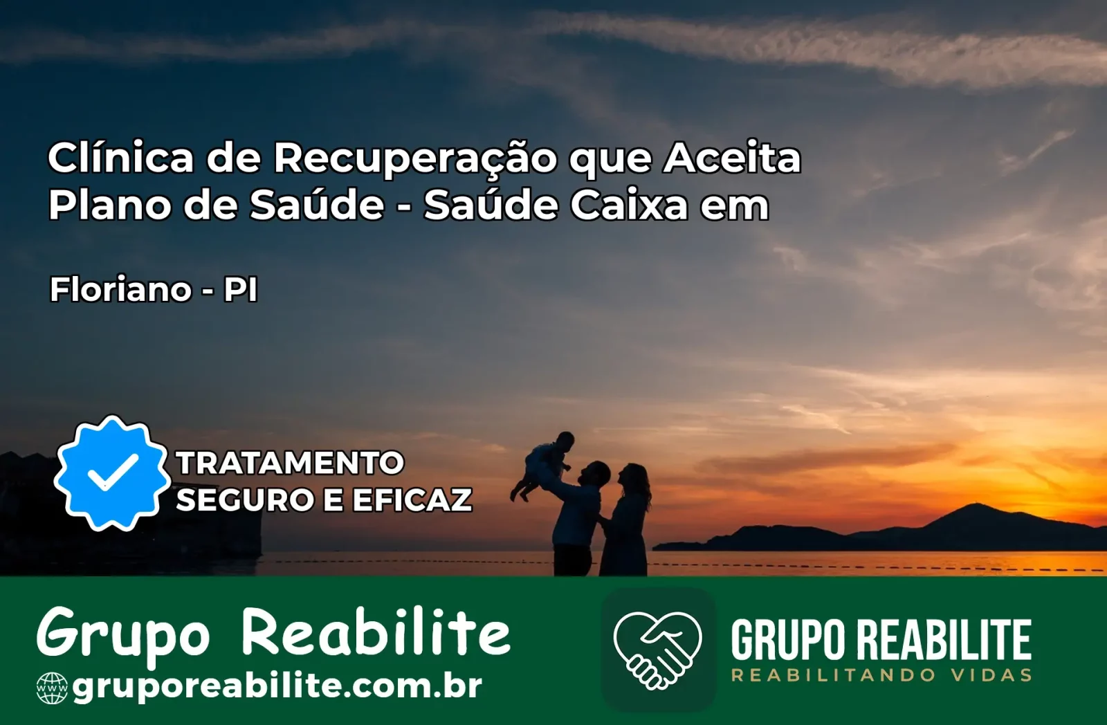 Clínica de Recuperação Saúde Caixa em Floriano – PI | Cobertura 100%