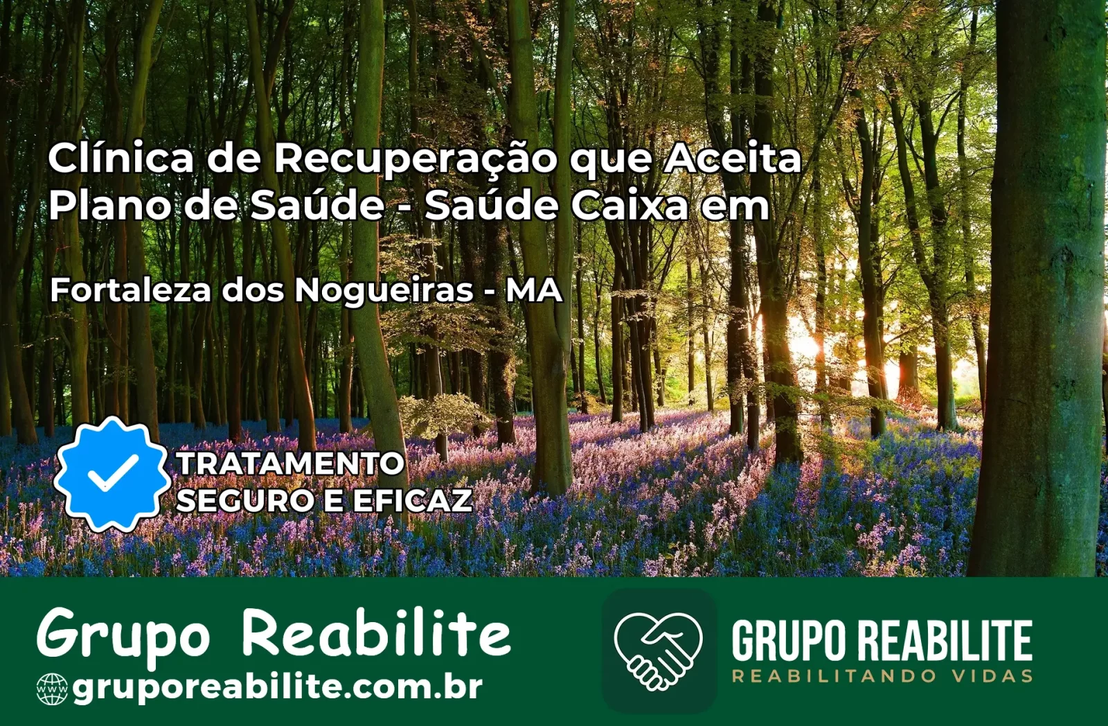 Clínica de Recuperação Saúde Caixa em Fortaleza dos Nogueiras – MA | Cobertura 100%