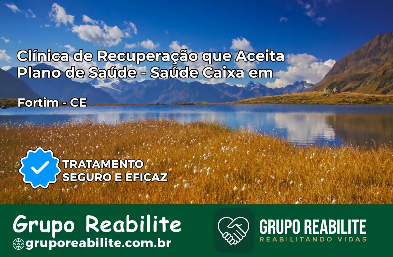 Clínica de Recuperação Saúde Caixa em Fortim – CE | Cobertura 100%