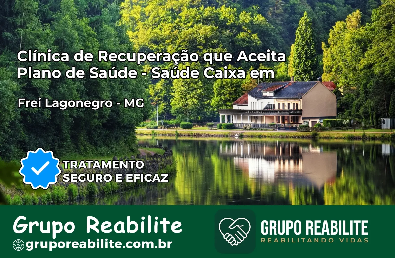 Clínica de Recuperação Saúde Caixa em Frei Lagonegro – MG | Cobertura 100%