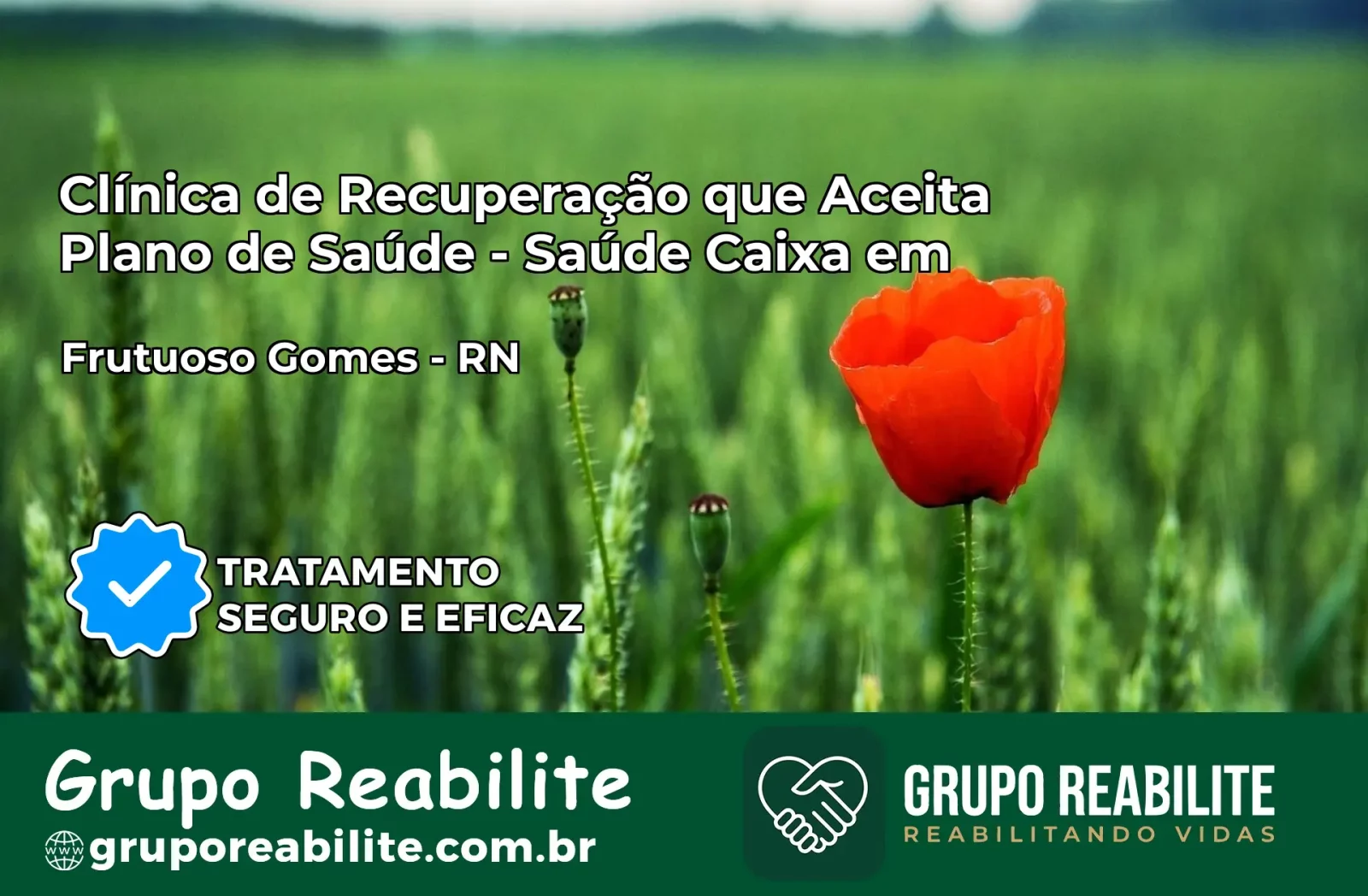 Clínica de Recuperação Saúde Caixa em Frutuoso Gomes – RN | Cobertura 100%