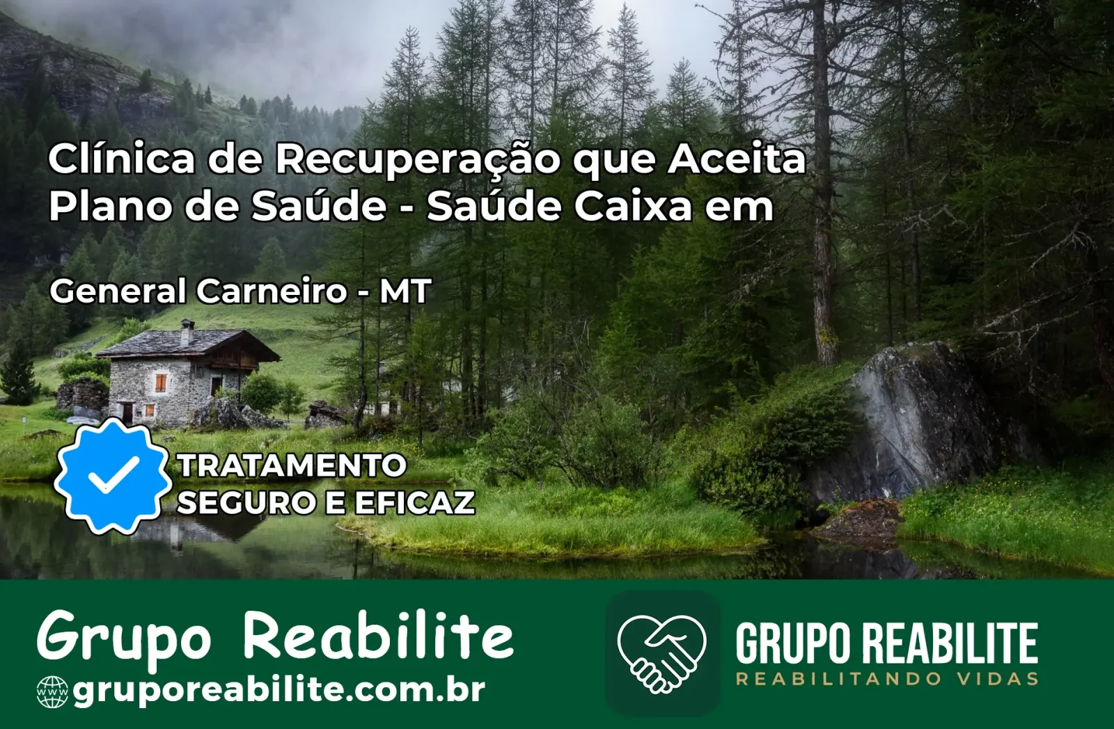 Clínica de Recuperação Saúde Caixa em General Carneiro – MT | Cobertura 100%