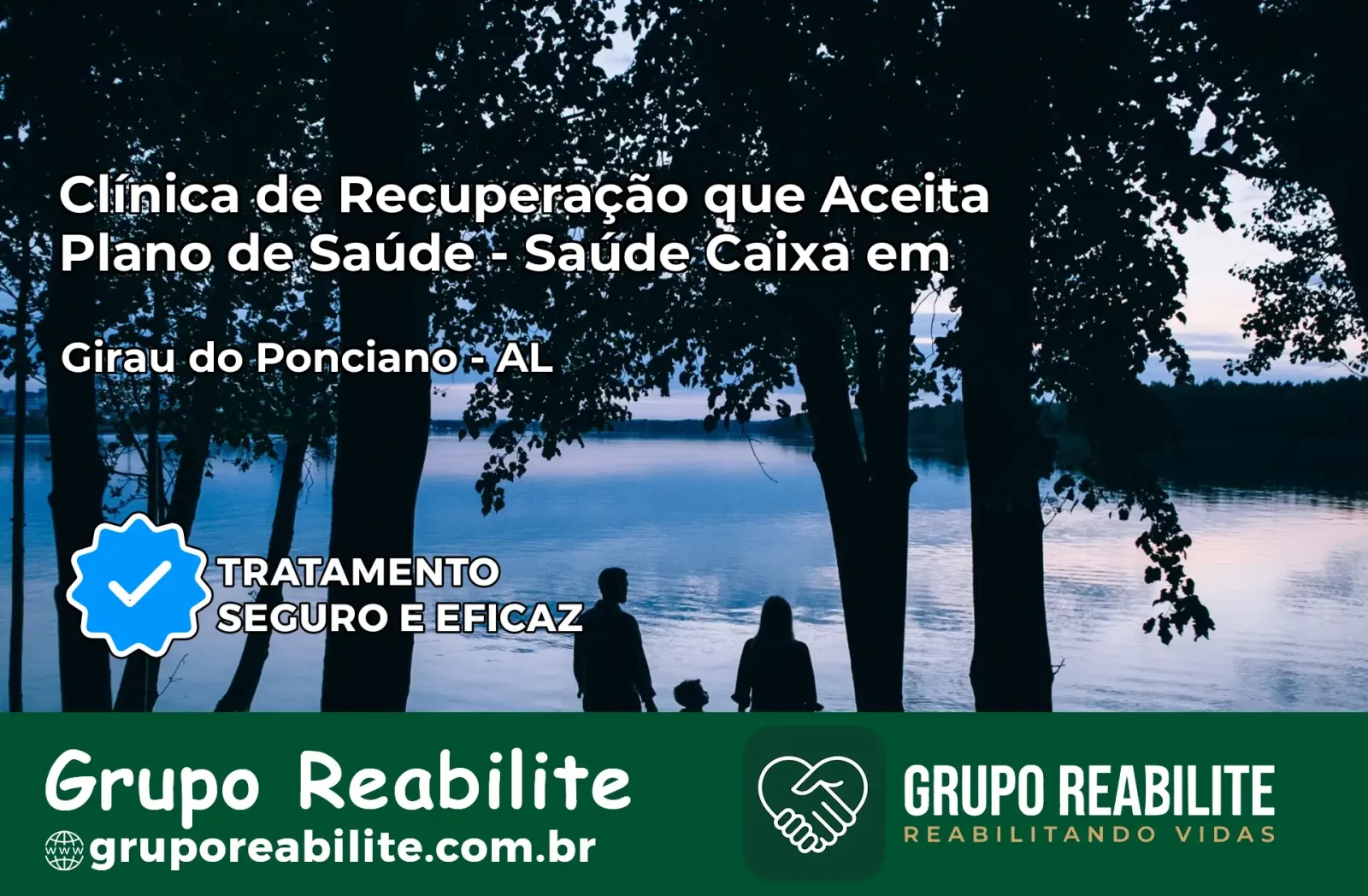 Clínica de Recuperação Saúde Caixa em Girau do Ponciano – AL | Cobertura 100%