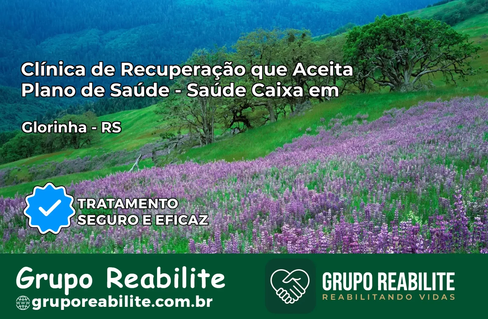Clínica de Recuperação Saúde Caixa em Glorinha – RS | Cobertura 100%