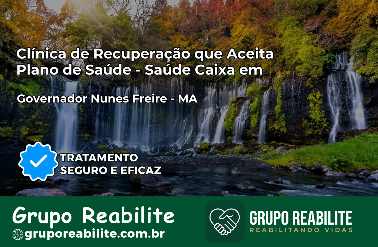 Clínica de Recuperação Saúde Caixa em Governador Nunes Freire – MA | Cobertura 100%