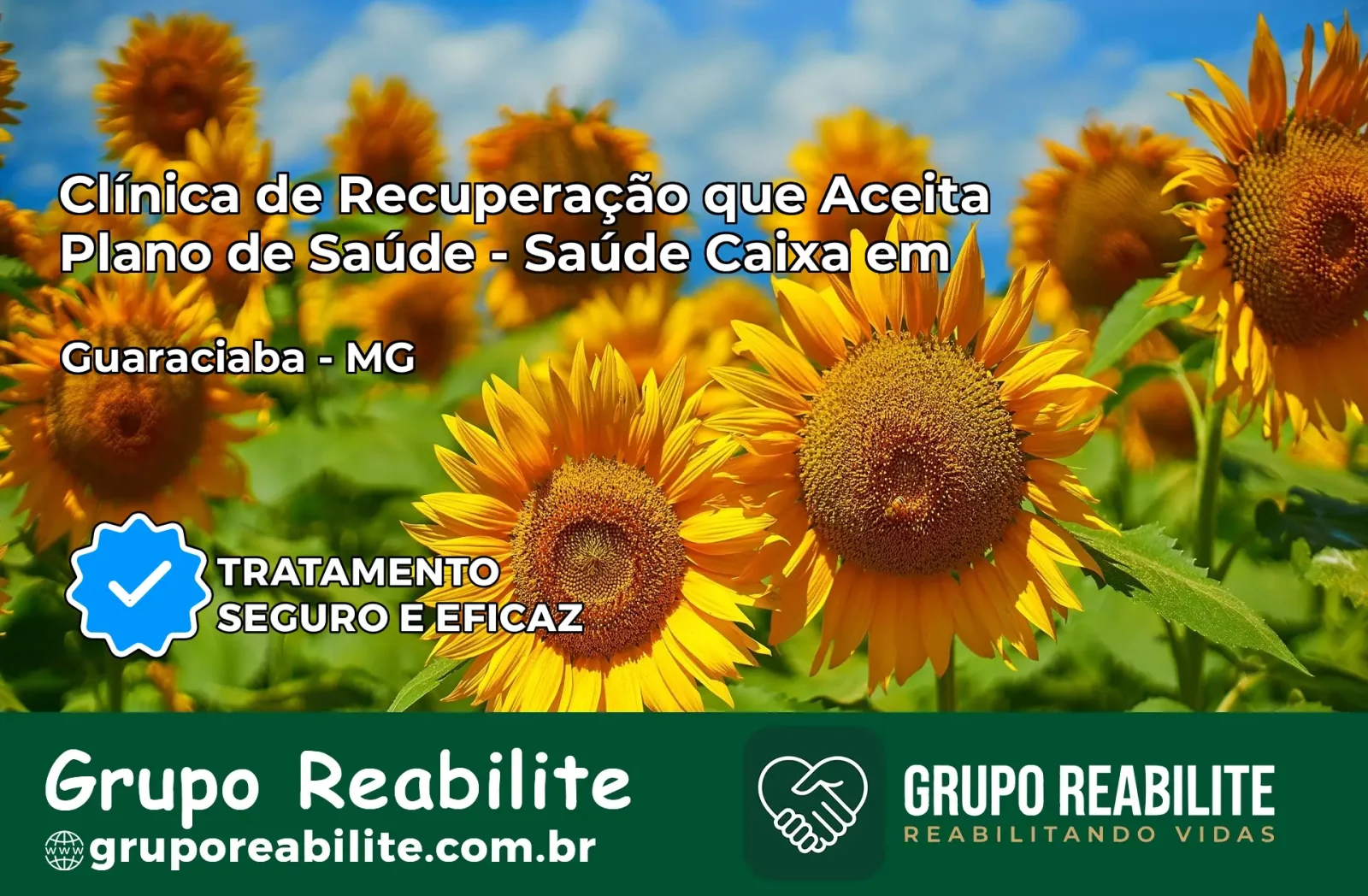 Clínica de Recuperação Saúde Caixa em Guaraciaba – MG | Cobertura 100%