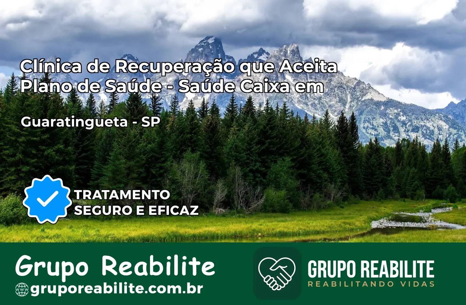 Clínica de Recuperação Saúde Caixa em Guaratinguetá – SP | Cobertura 100%