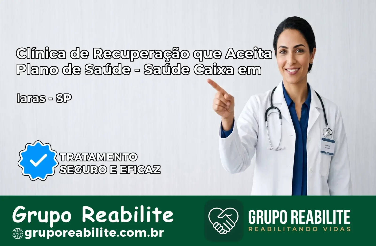 Clínica de Recuperação Saúde Caixa em Iaras – SP | Cobertura 100%