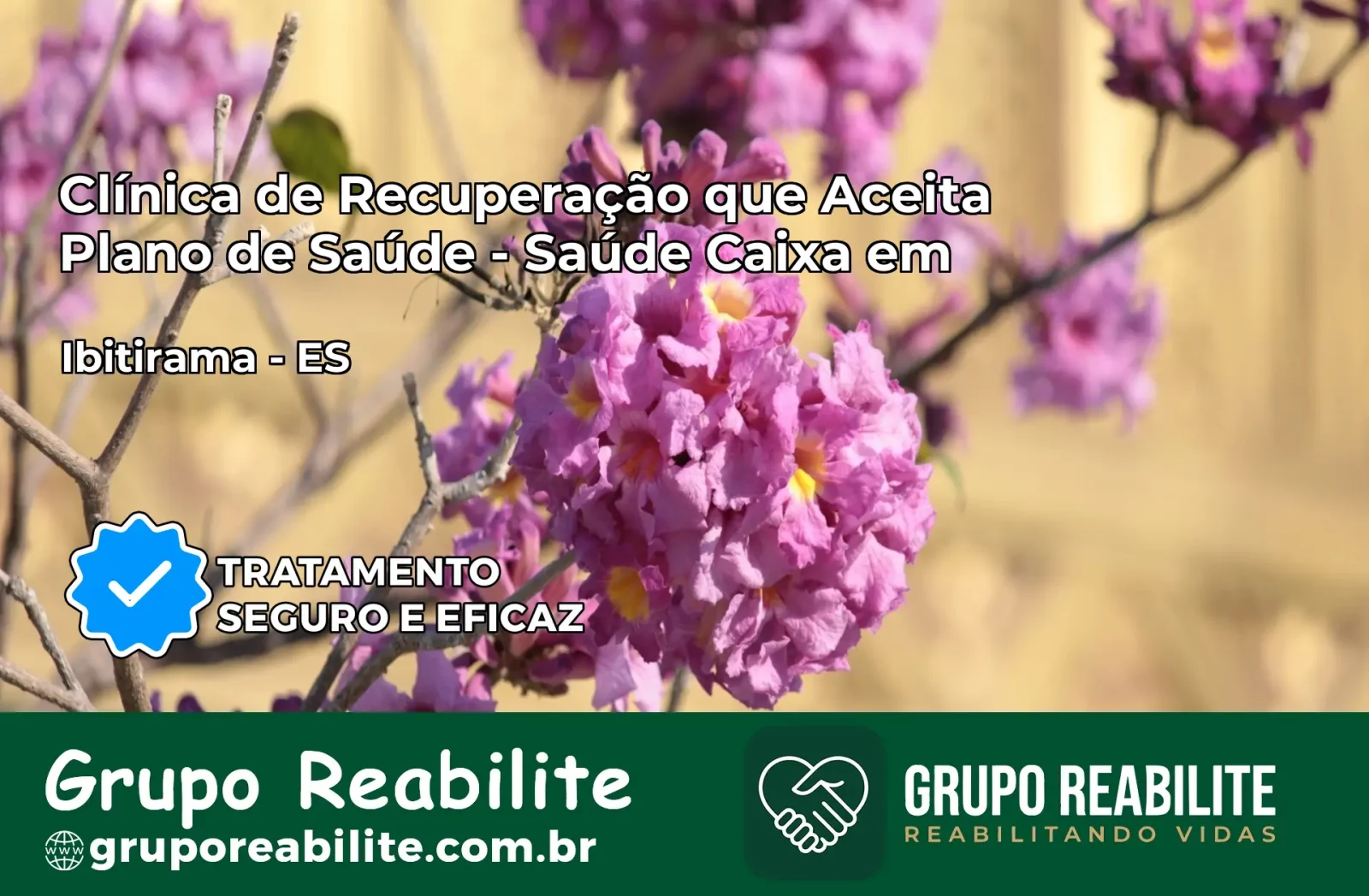 Clínica de Recuperação Saúde Caixa em Ibitirama – ES | Cobertura 100%