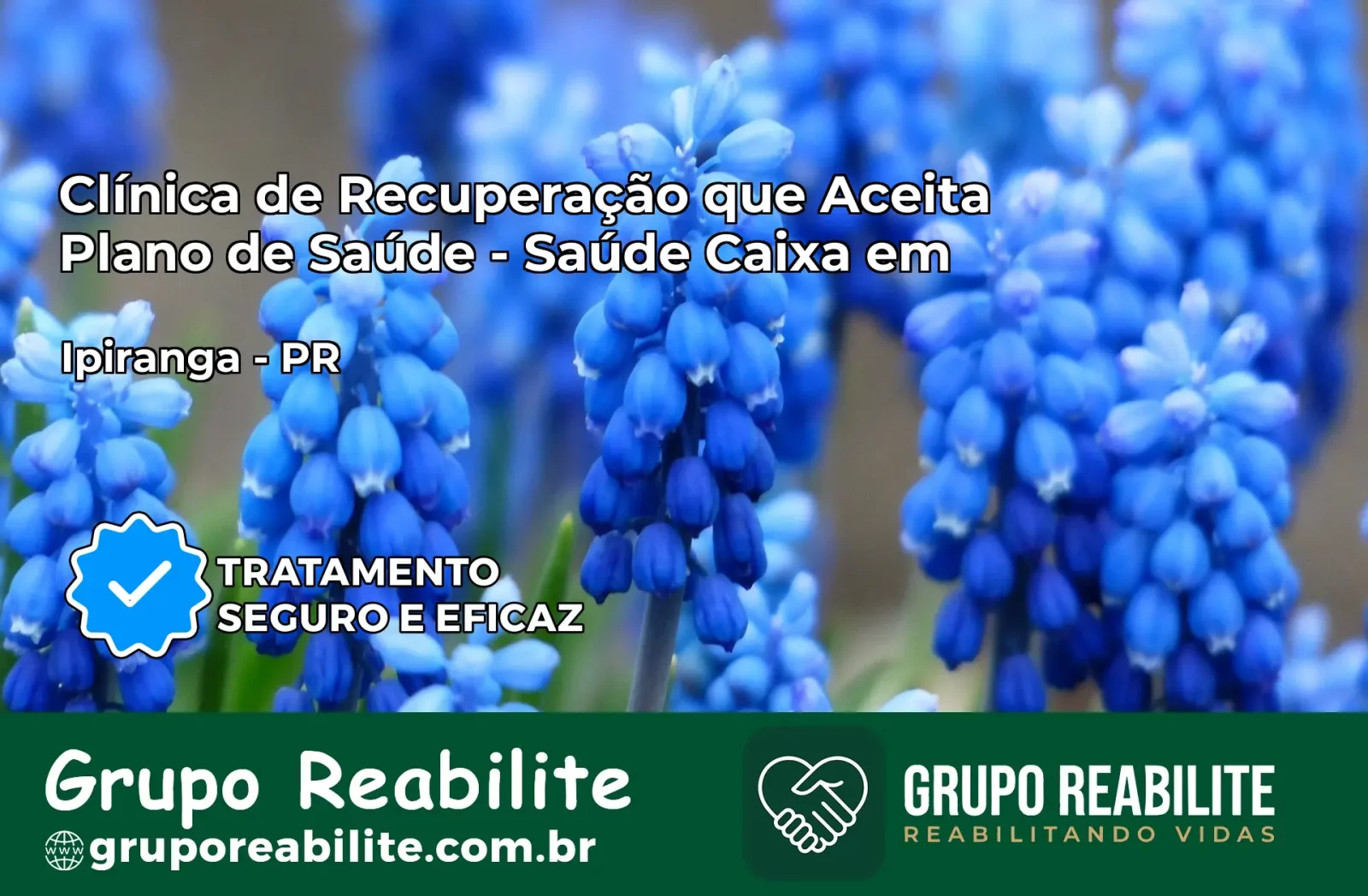 Clínica de Recuperação Saúde Caixa em Ipiranga – PR | Cobertura 100%