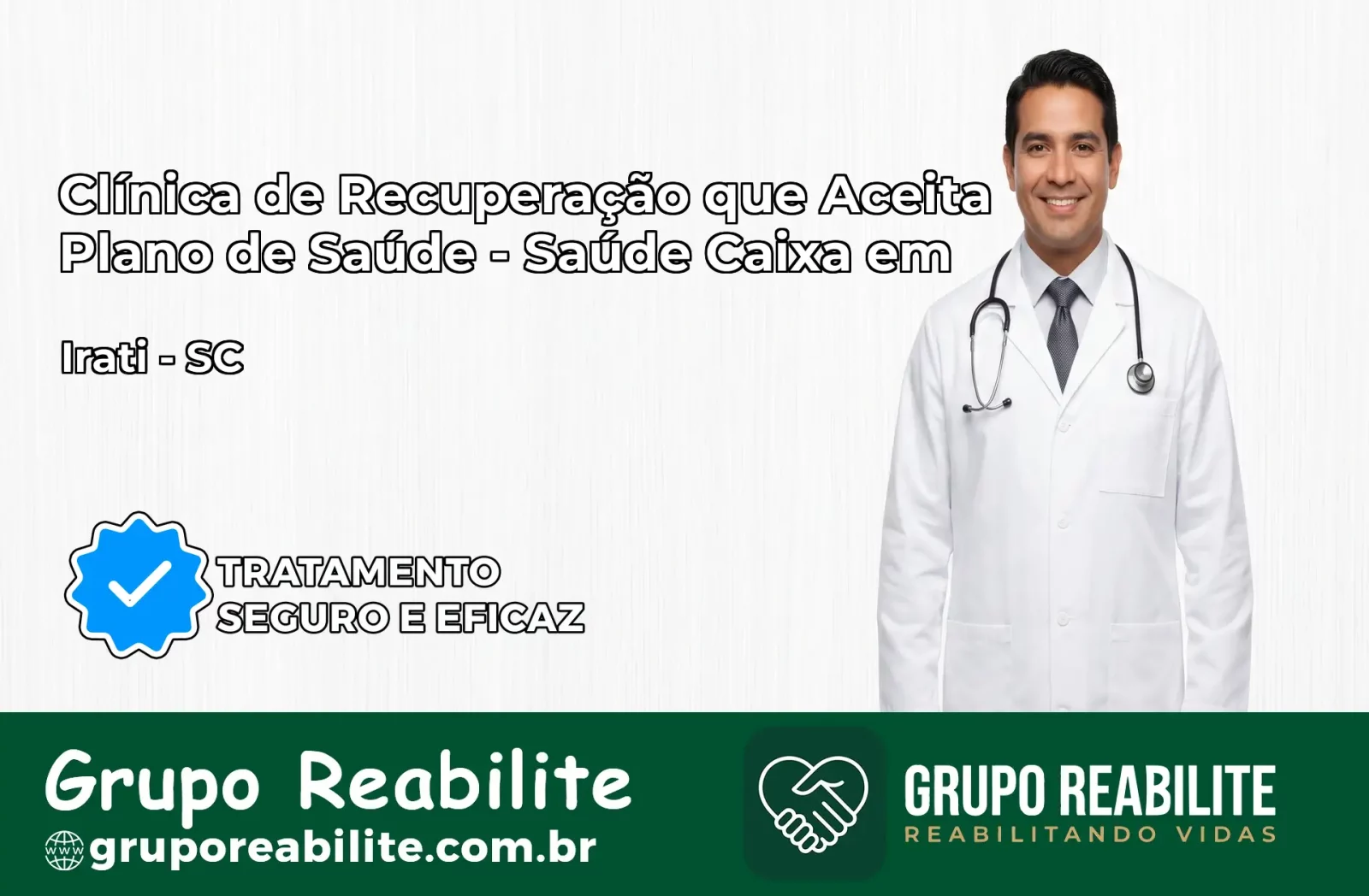 Clínica de Recuperação Saúde Caixa em Irati – SC | Cobertura 100%