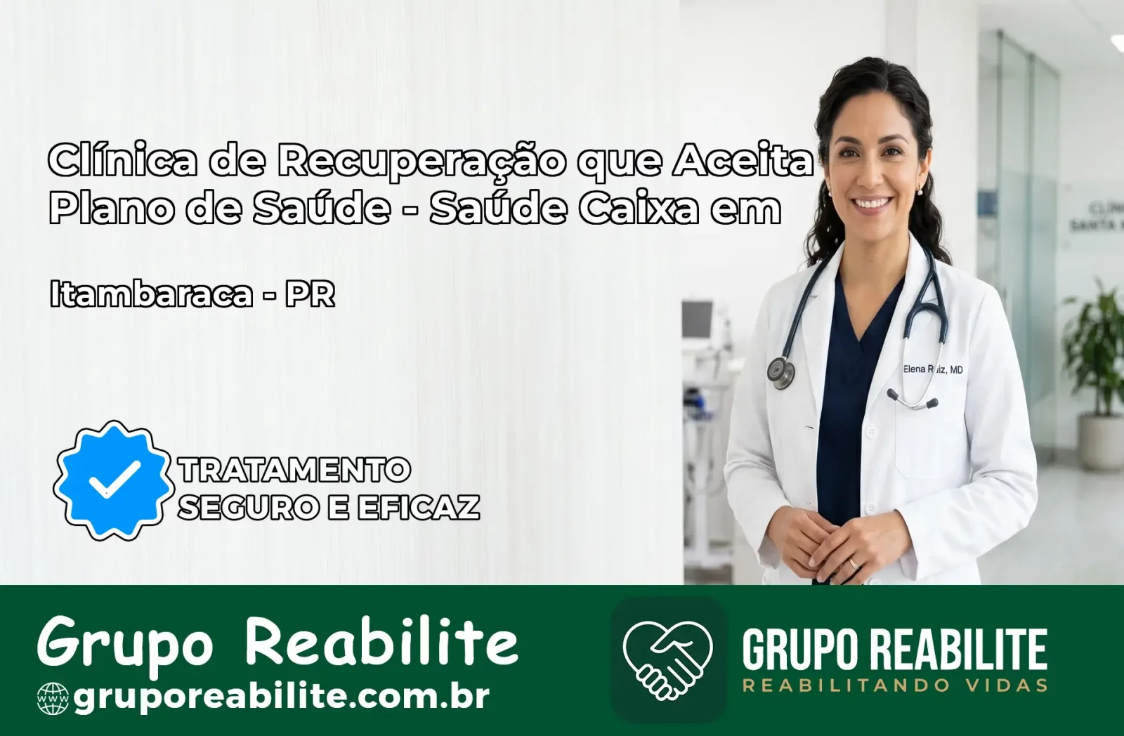 Clínica de Recuperação Saúde Caixa em Itambaracá – PR | Cobertura 100%