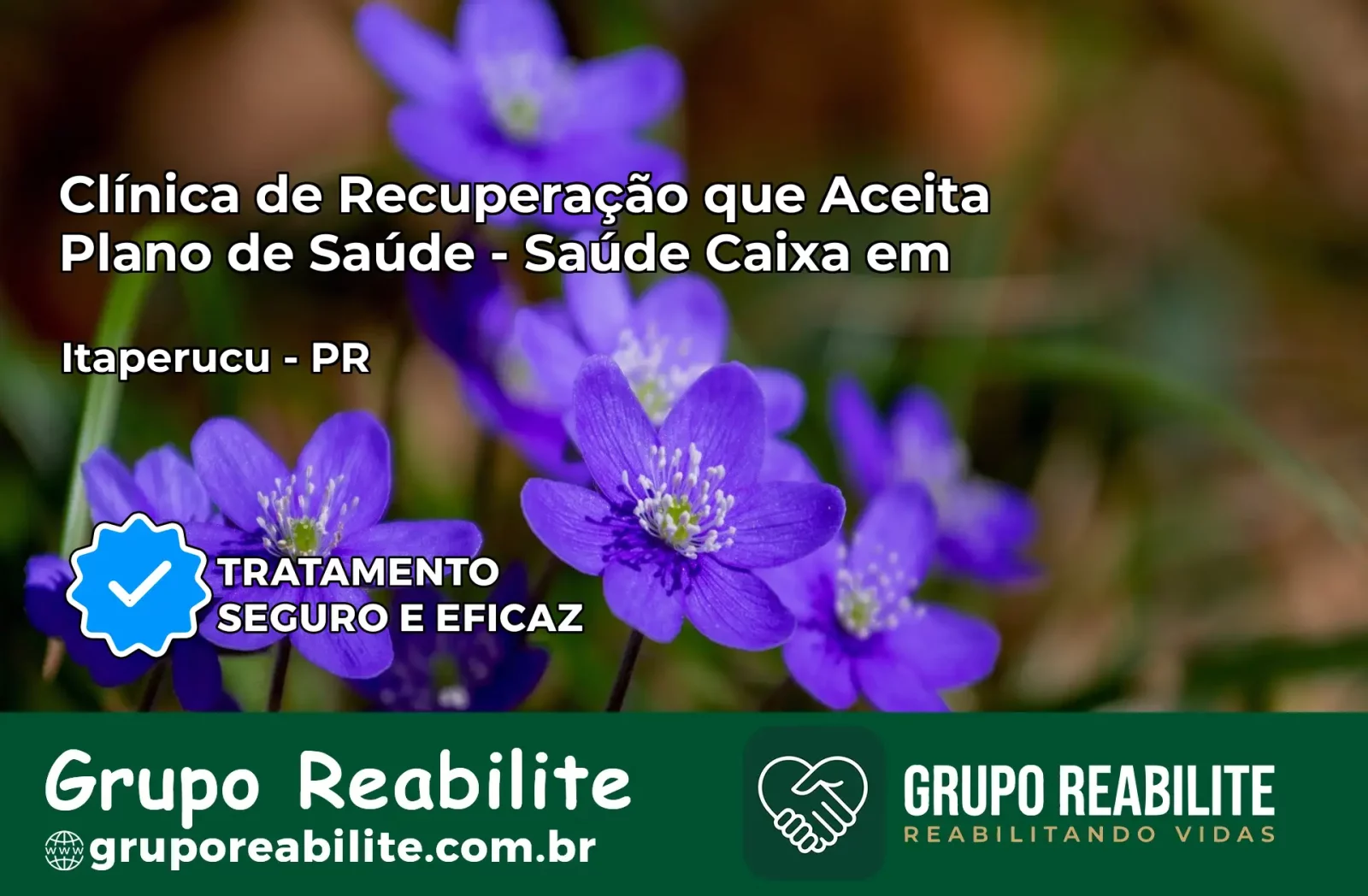 Clínica de Recuperação Saúde Caixa em Itaperuçu – PR | Cobertura 100%