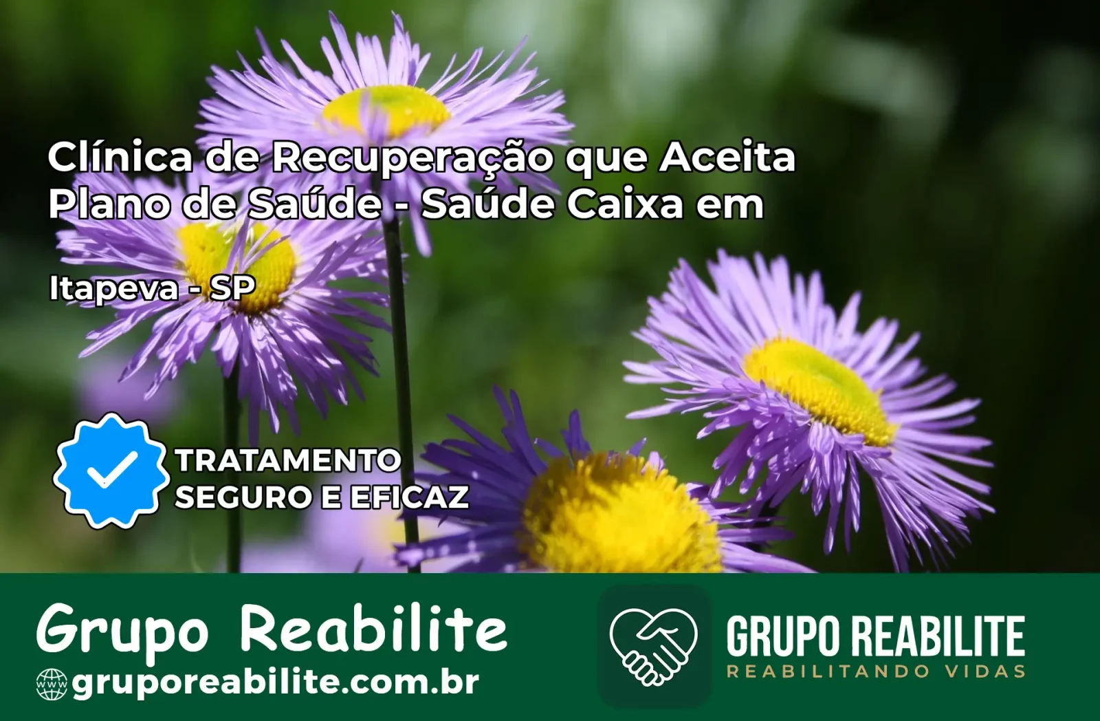 Clínica de Recuperação Saúde Caixa em Itapeva – SP | Cobertura 100%