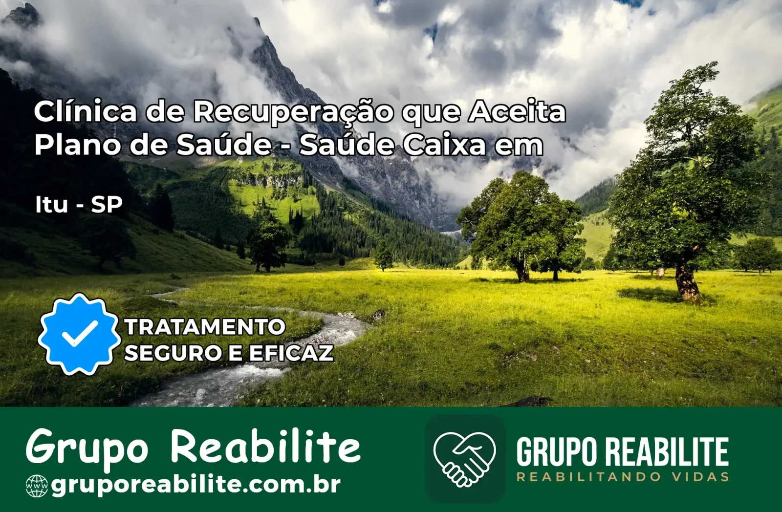 Clínica de Recuperação Saúde Caixa em Itu – SP | Cobertura 100%