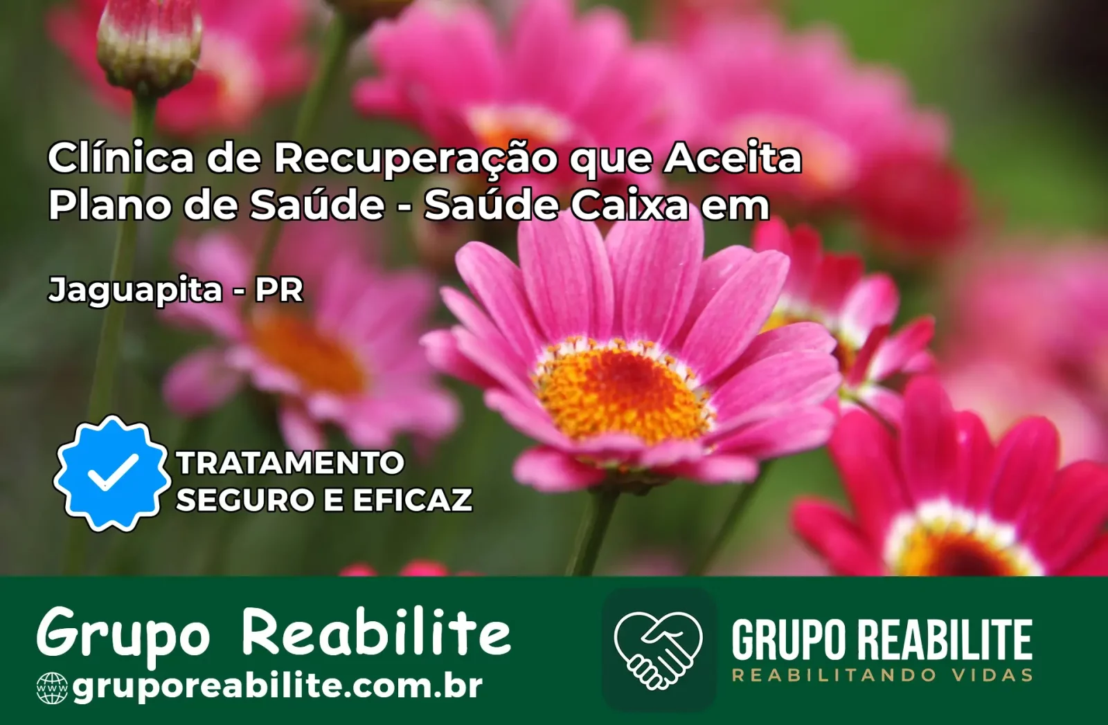 Clínica de Recuperação Saúde Caixa em Jaguapitã – PR | Cobertura 100%