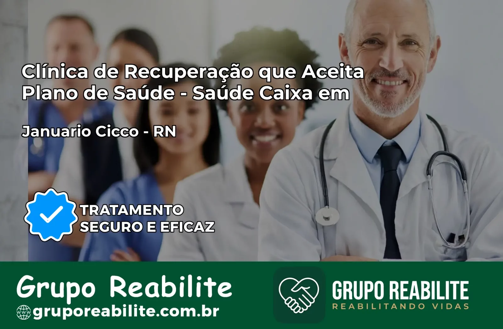 Clínica de Recuperação Saúde Caixa em Januário Cicco – RN | Cobertura 100%