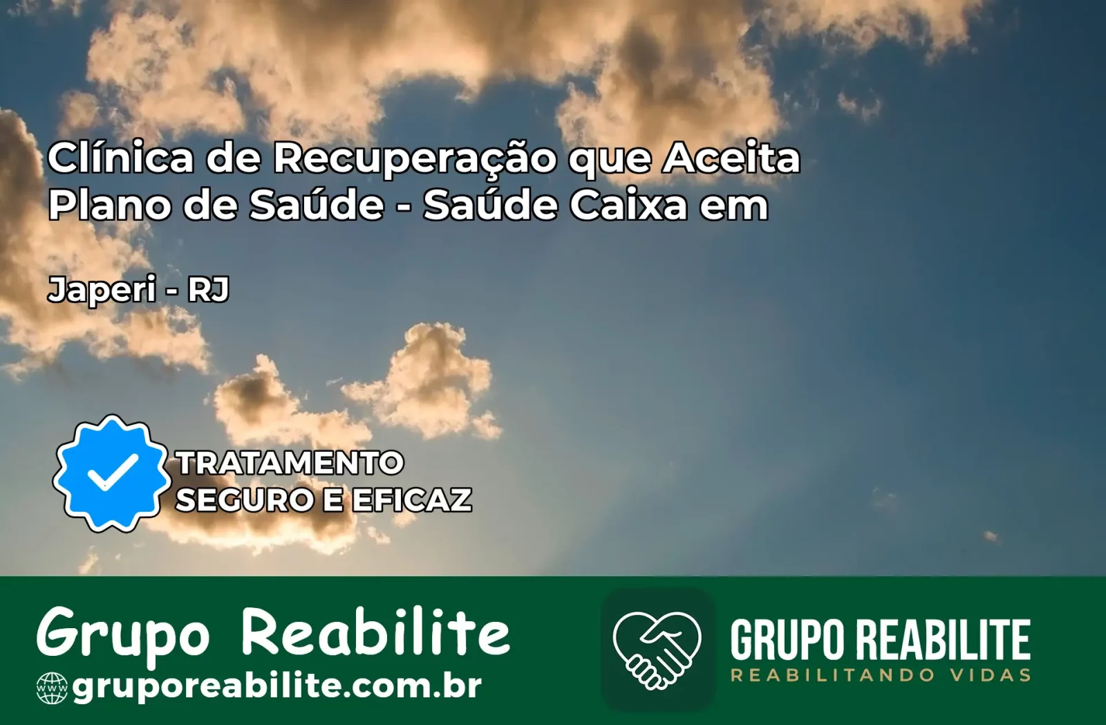 Clínica de Recuperação Saúde Caixa em Japeri – RJ | Cobertura 100%