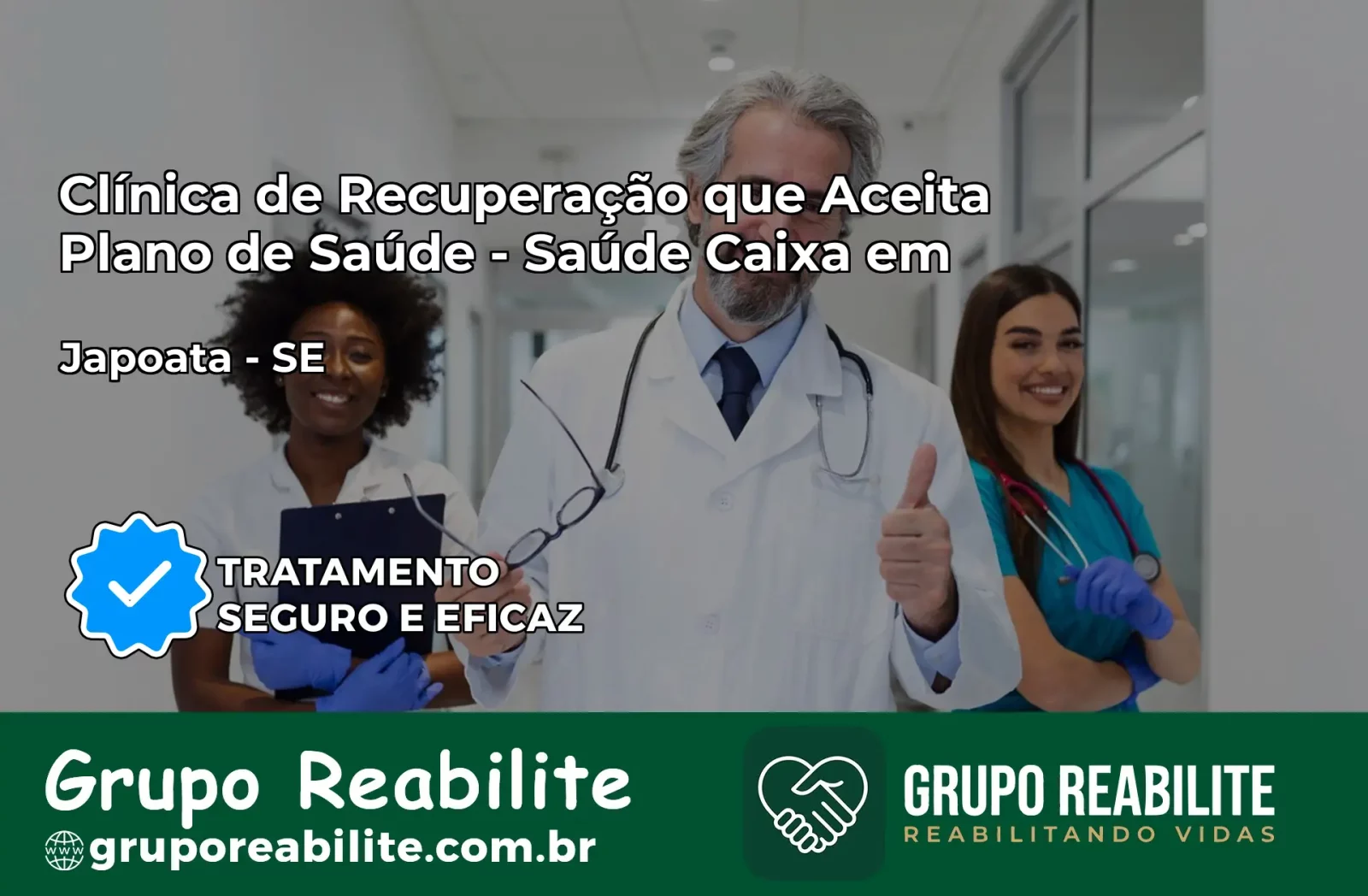 Clínica de Recuperação Saúde Caixa em Japoatã – SE | Cobertura 100%
