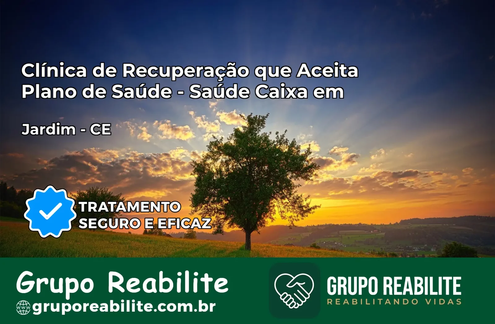 Clínica de Recuperação Saúde Caixa em Jardim – CE | Cobertura 100%